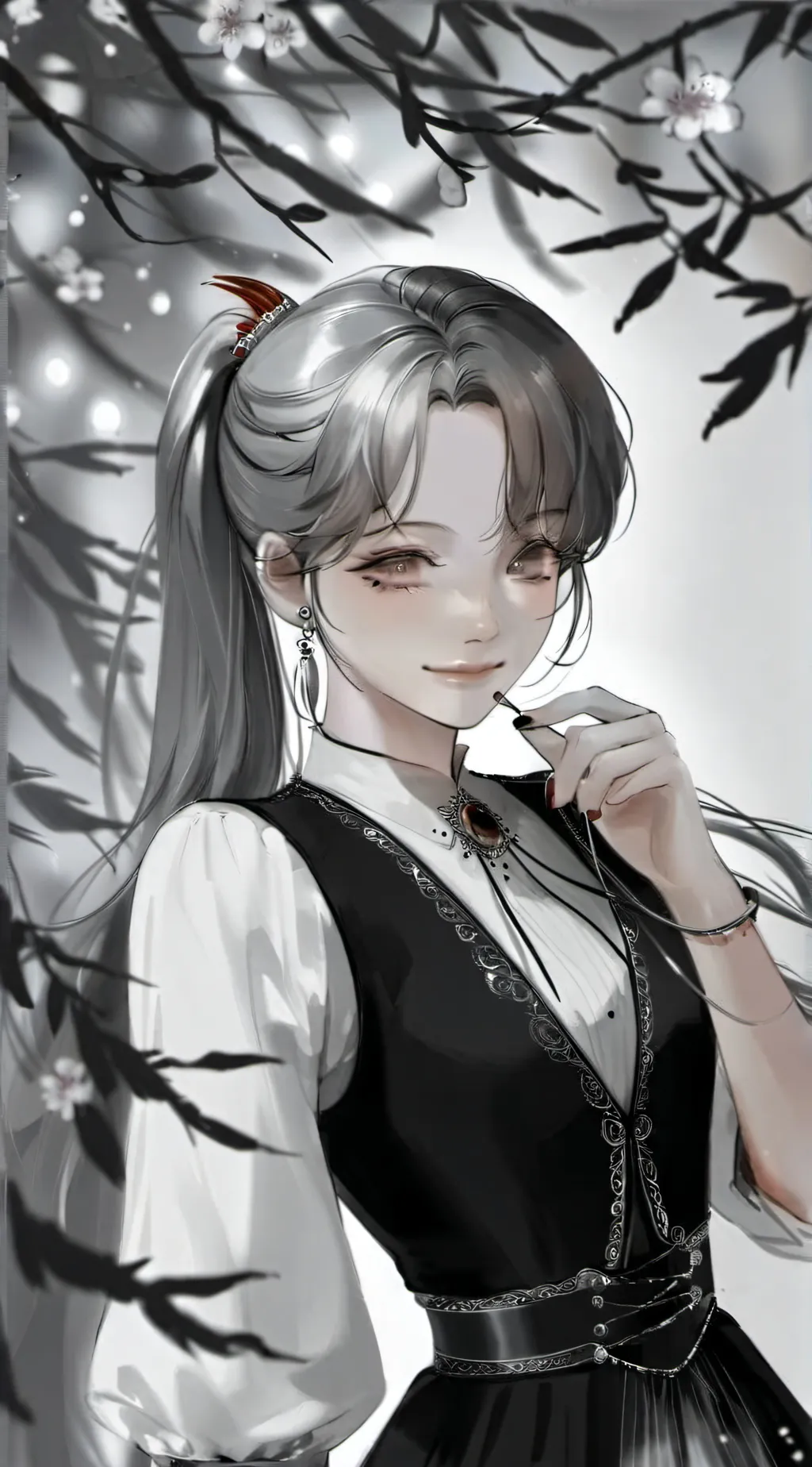 ai character: Freesia_Yourfriend background