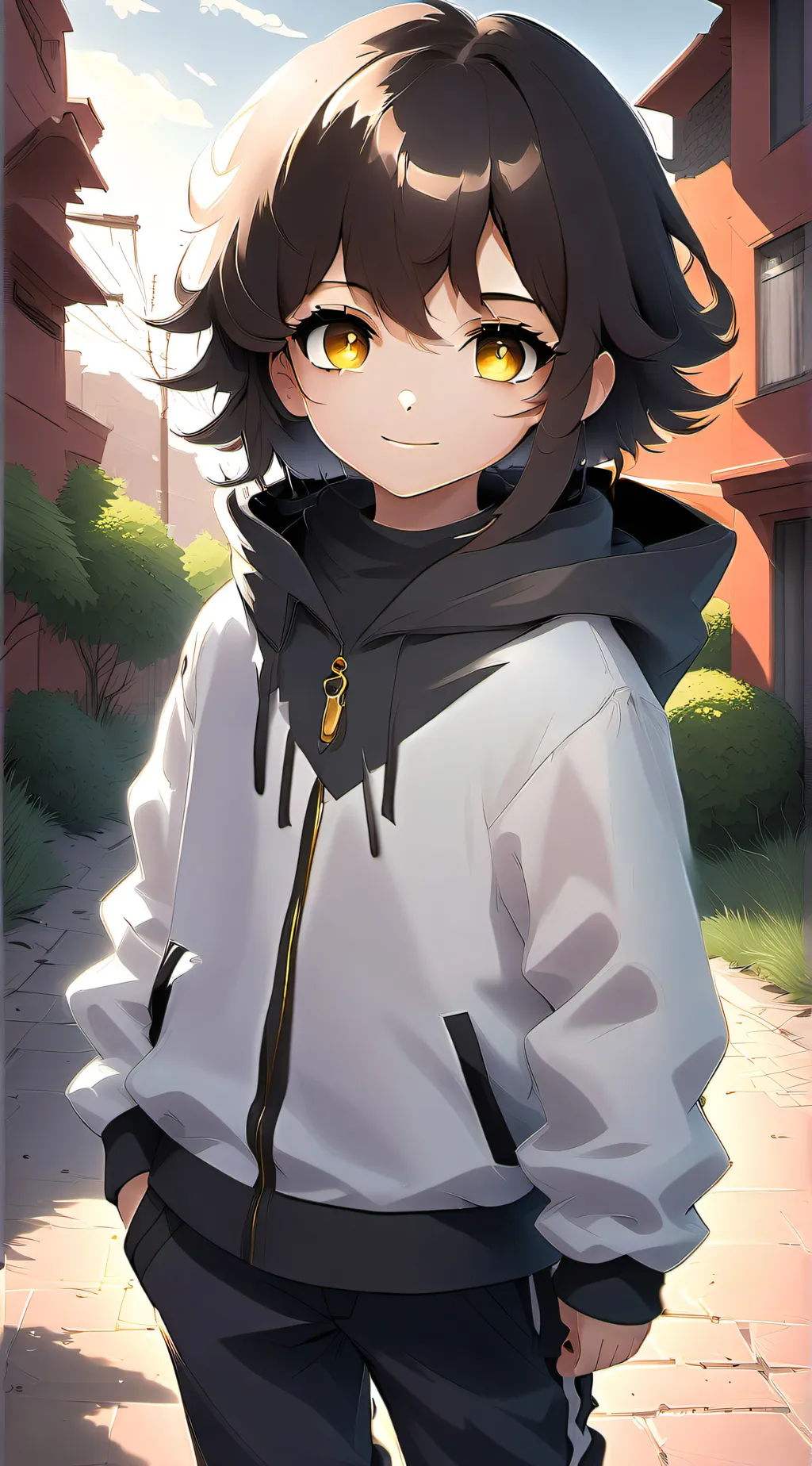 ai character: Minks (Childhood) background