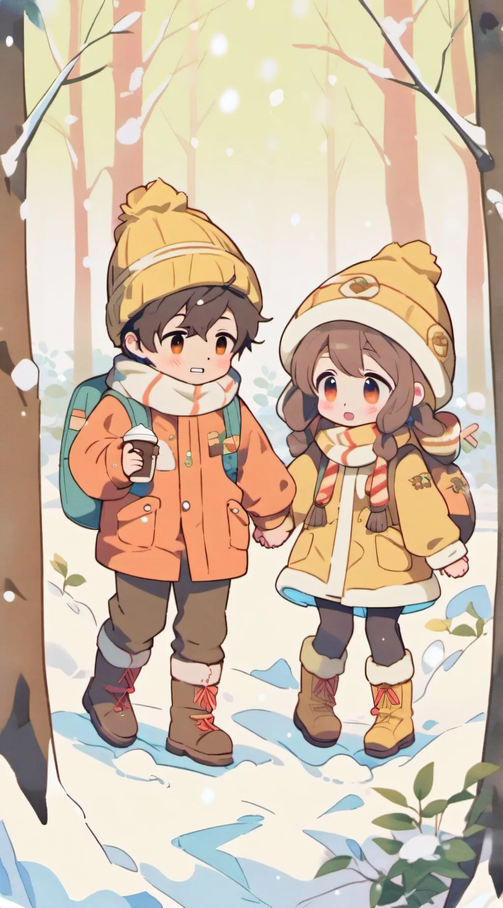 ai character: Alan and midnight background