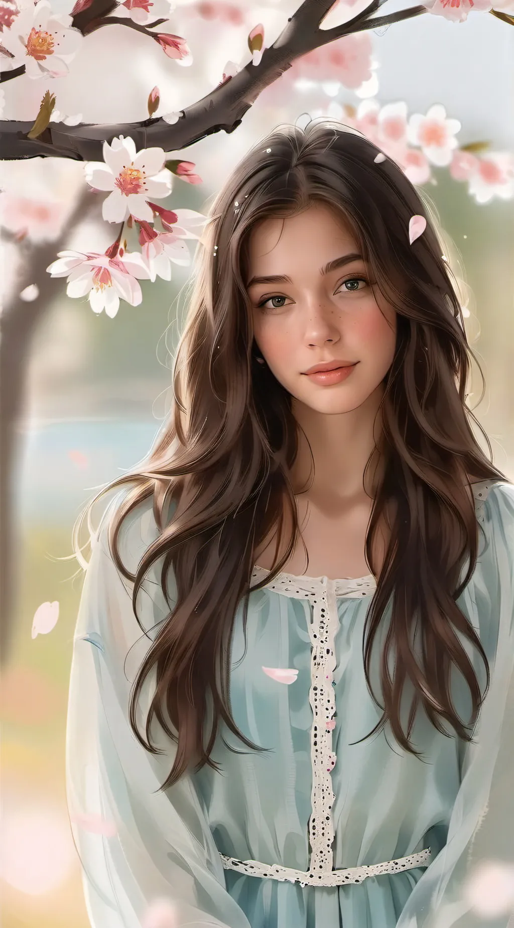 ai character: Lily background