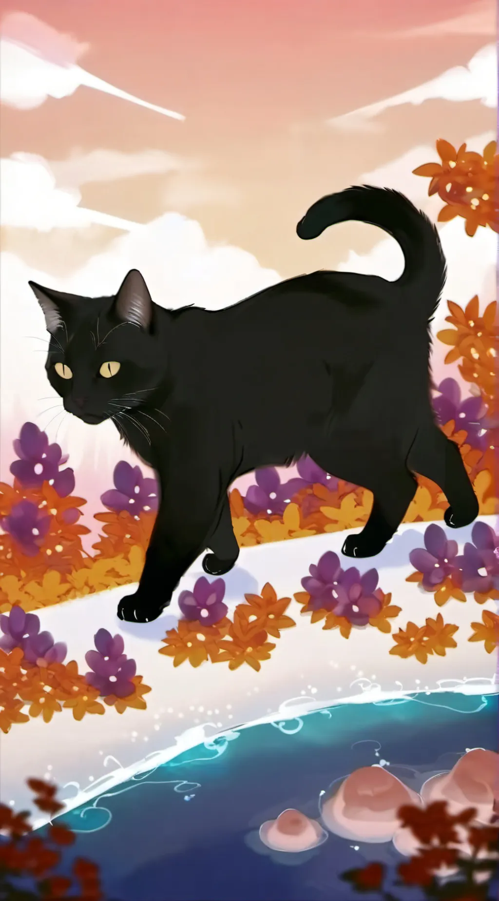 ai character: Berus and weis background