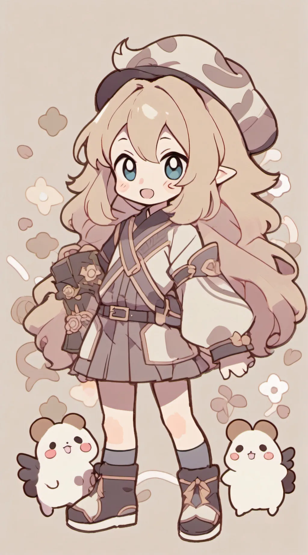 ai character: demon slayer background