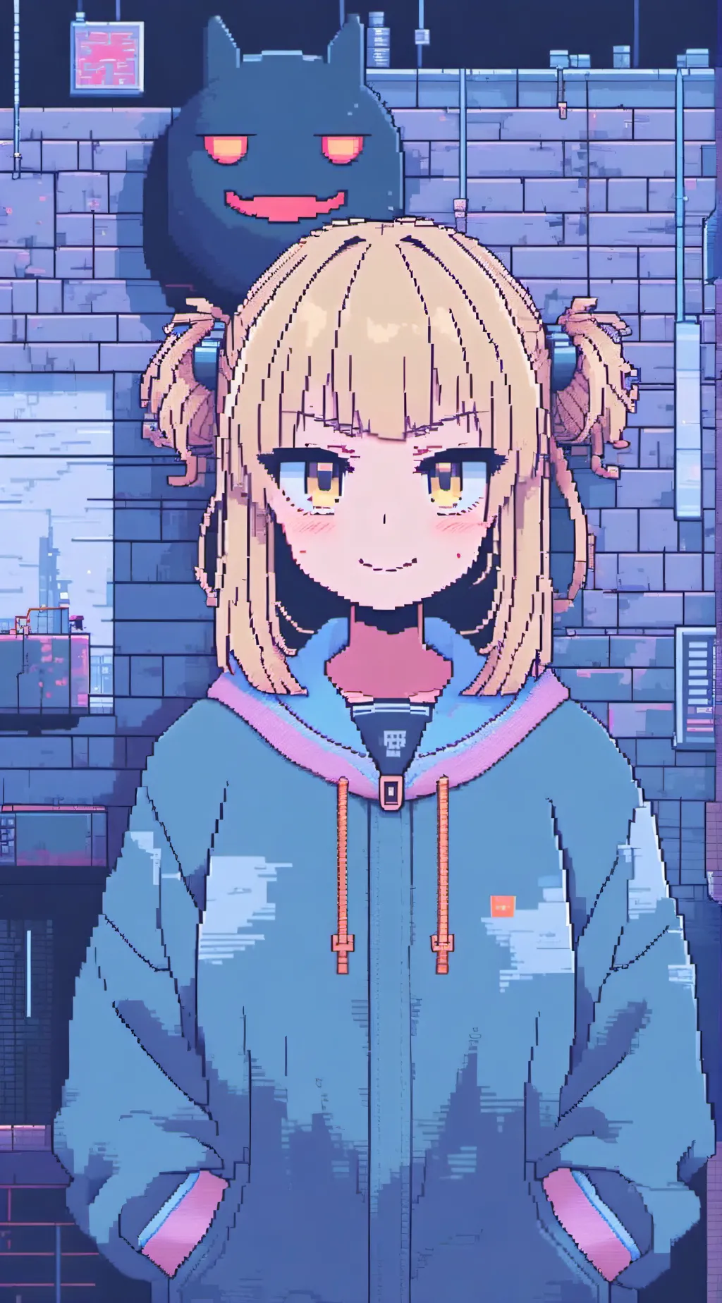 ai character: Toga x Ochaco background