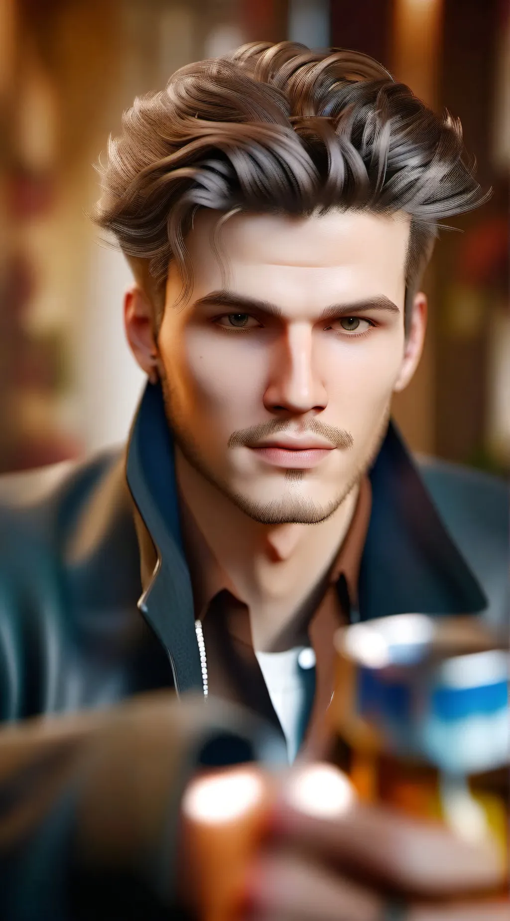 ai character: Andrew  background