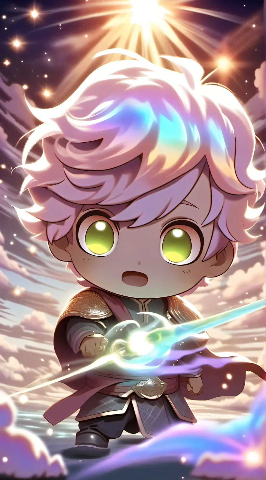 ai character: Sgcs hair soulmate background