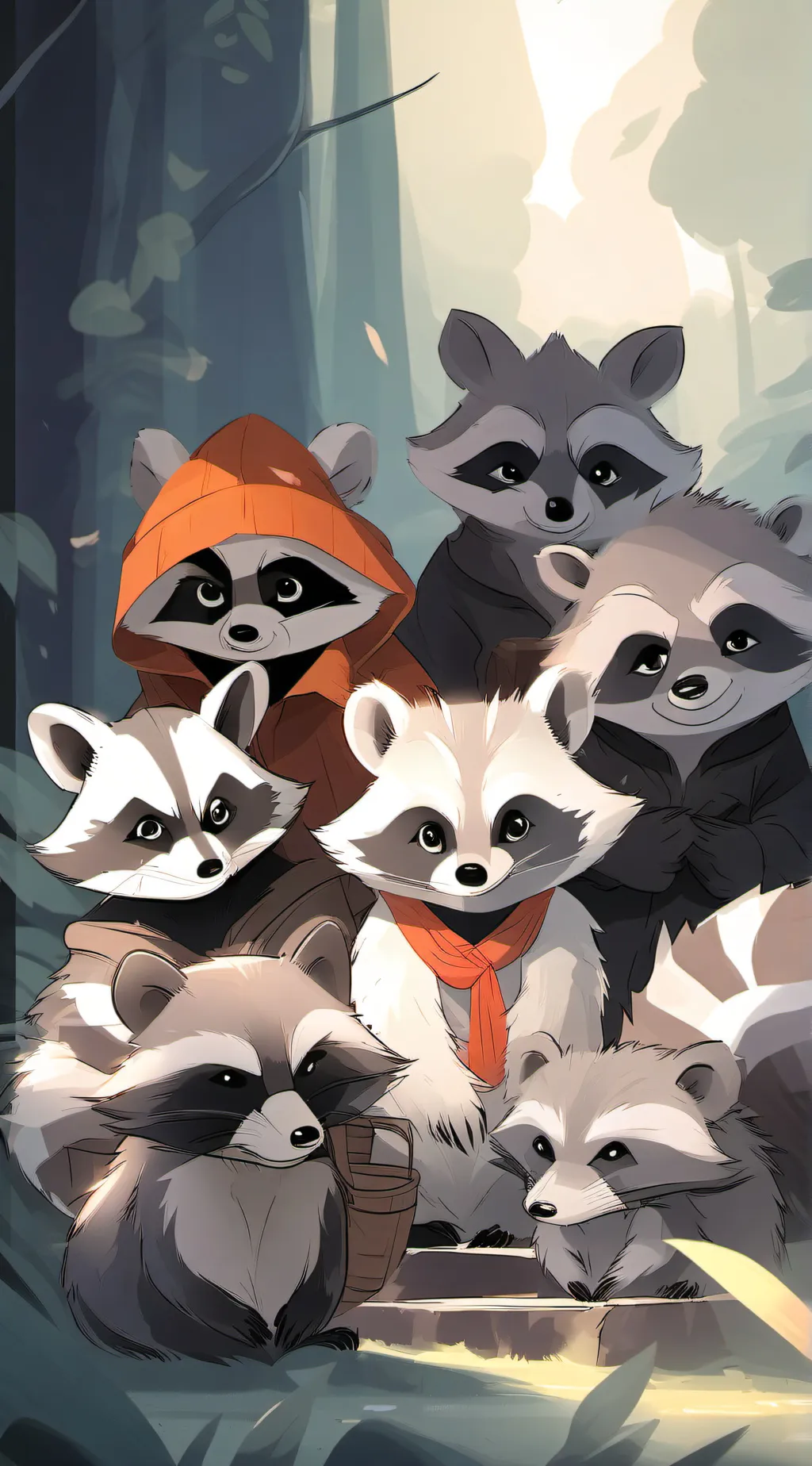 ai character: TTR TEAM COMMENT background