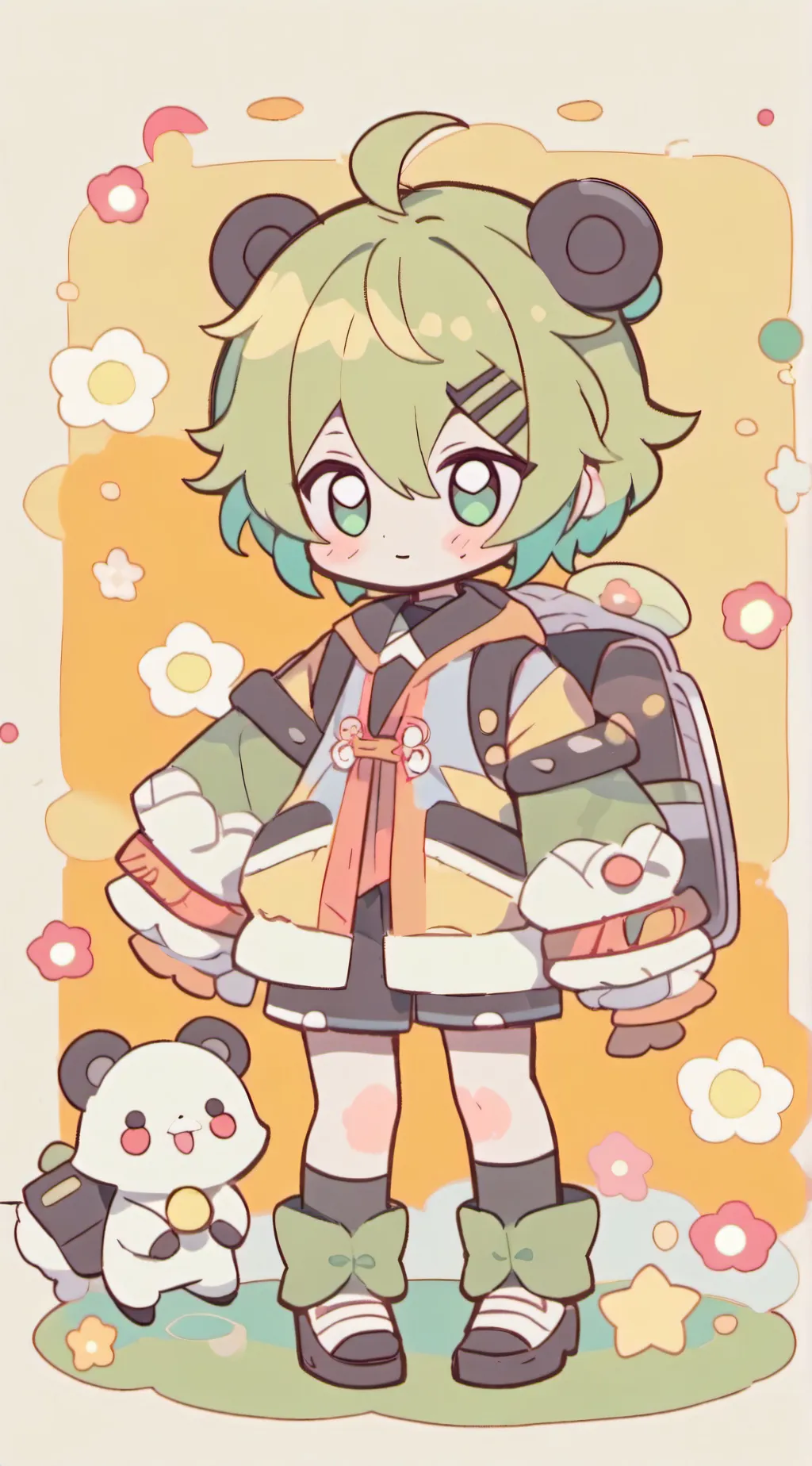 ai character: Leo background