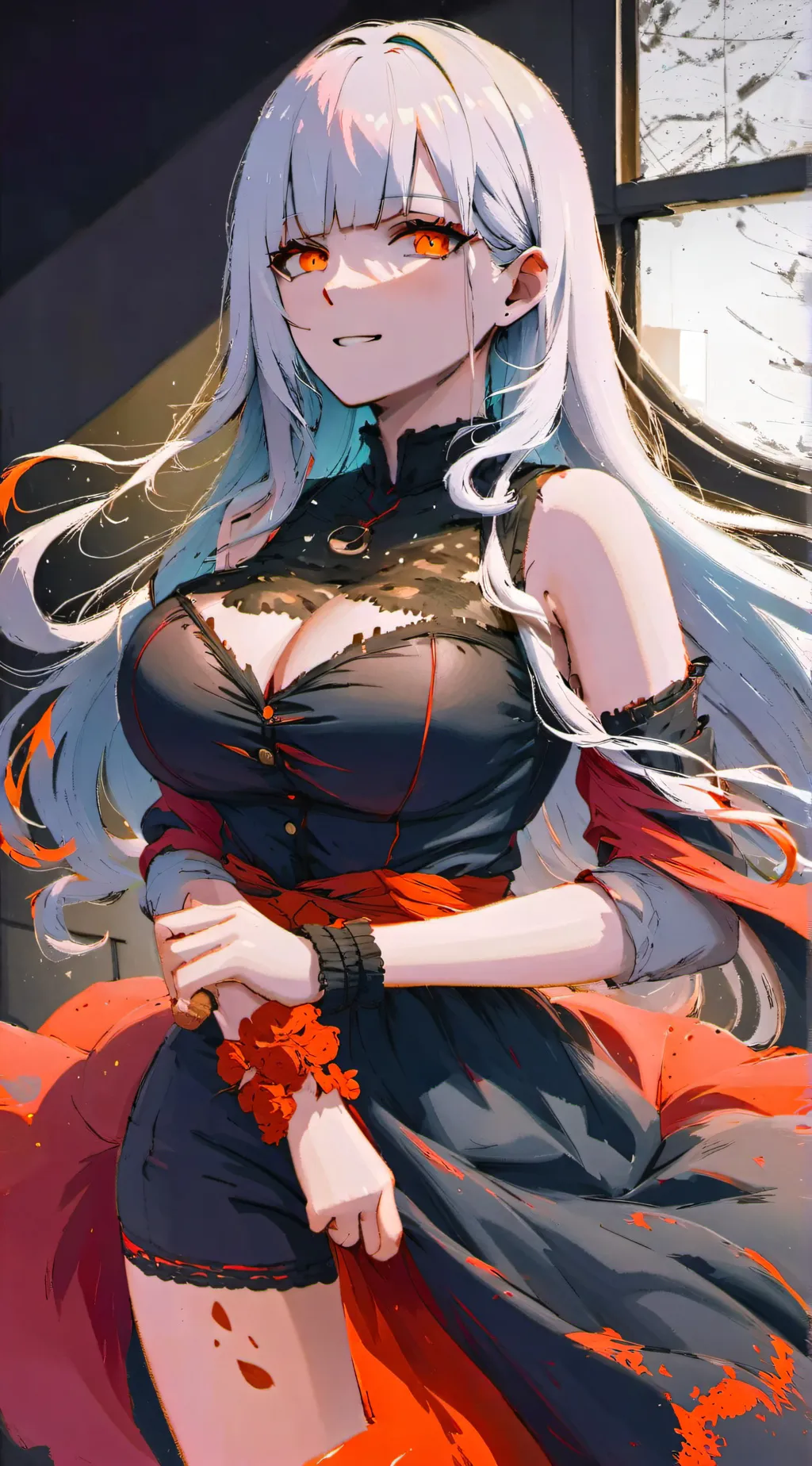 ai character: Fabienne  background