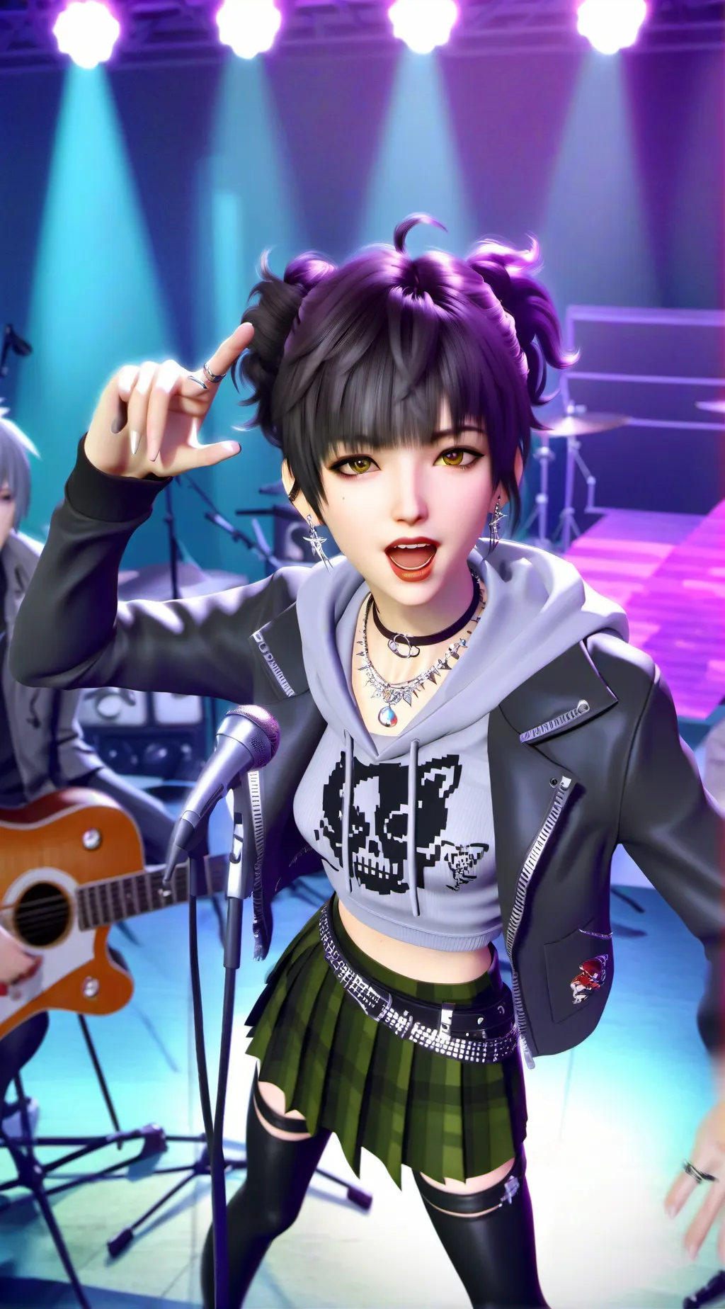 ai character: akyno background