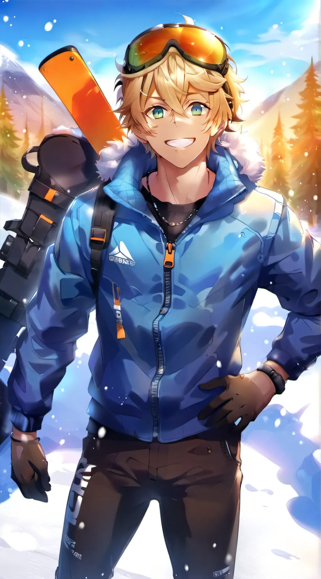 ai character: Tyler Snow background