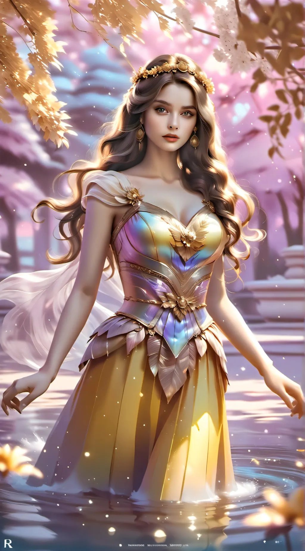 ai character: Angel Queen background