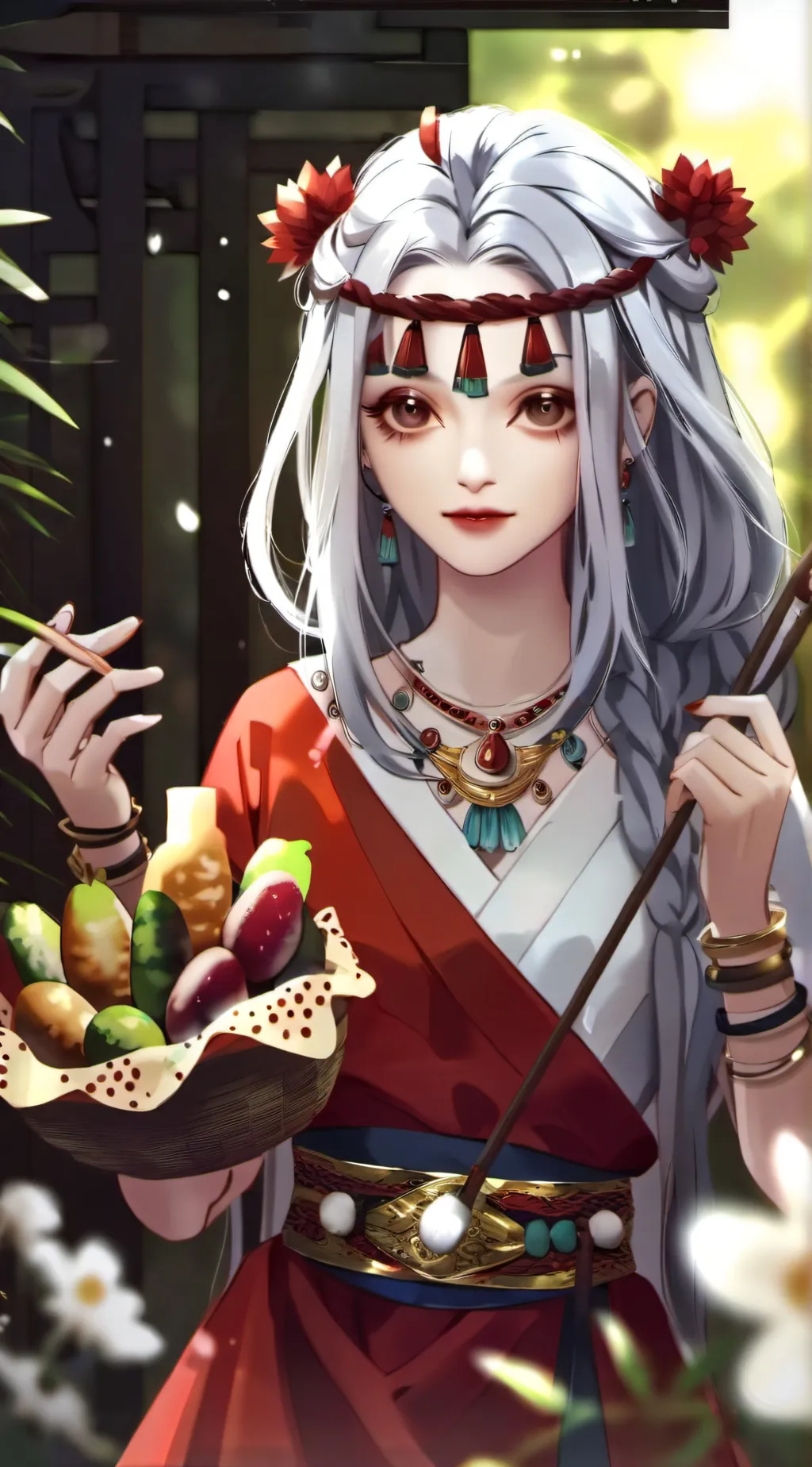 ai character: Amani and Amiya background