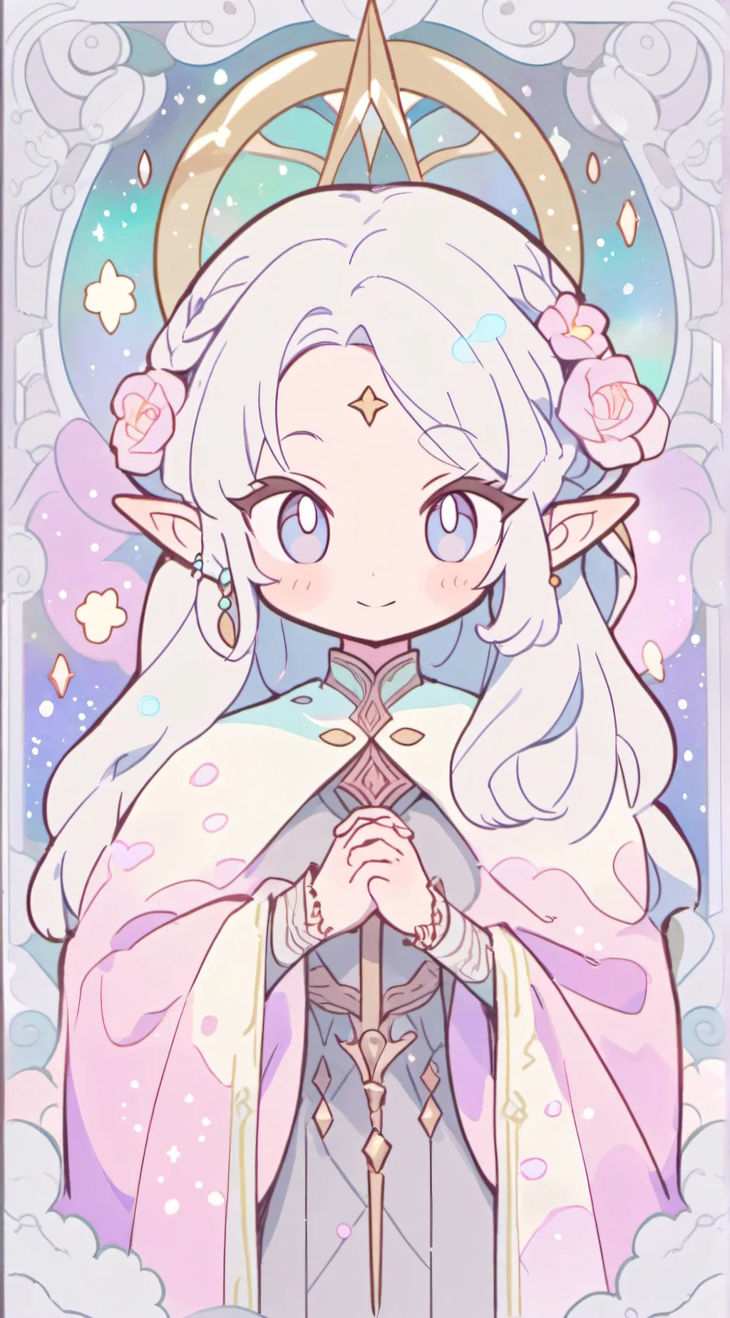 ai character: Elara background