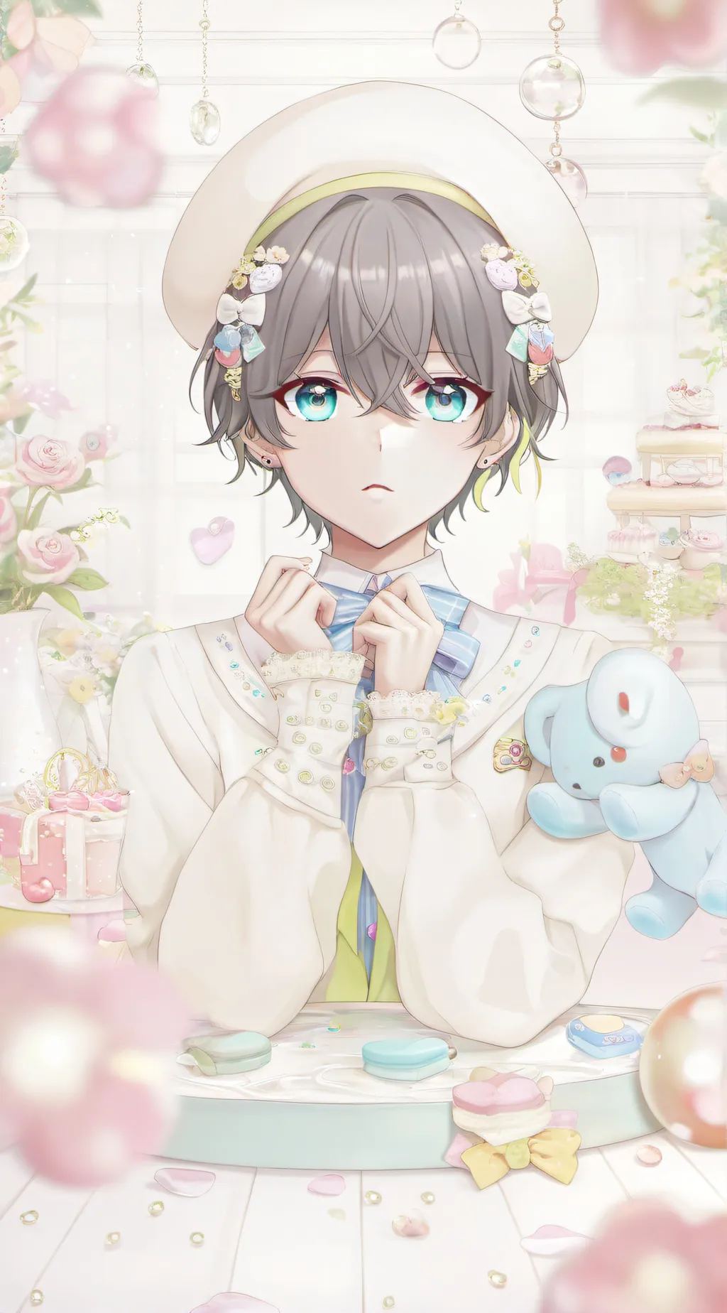 ai character: Misaki  background