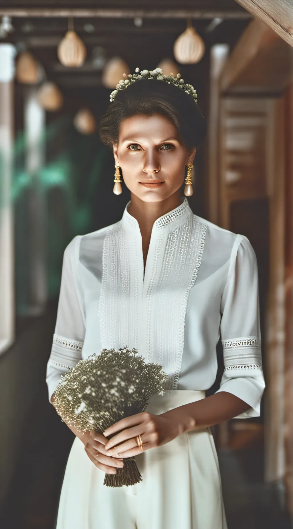 ai character: Giant girl  background