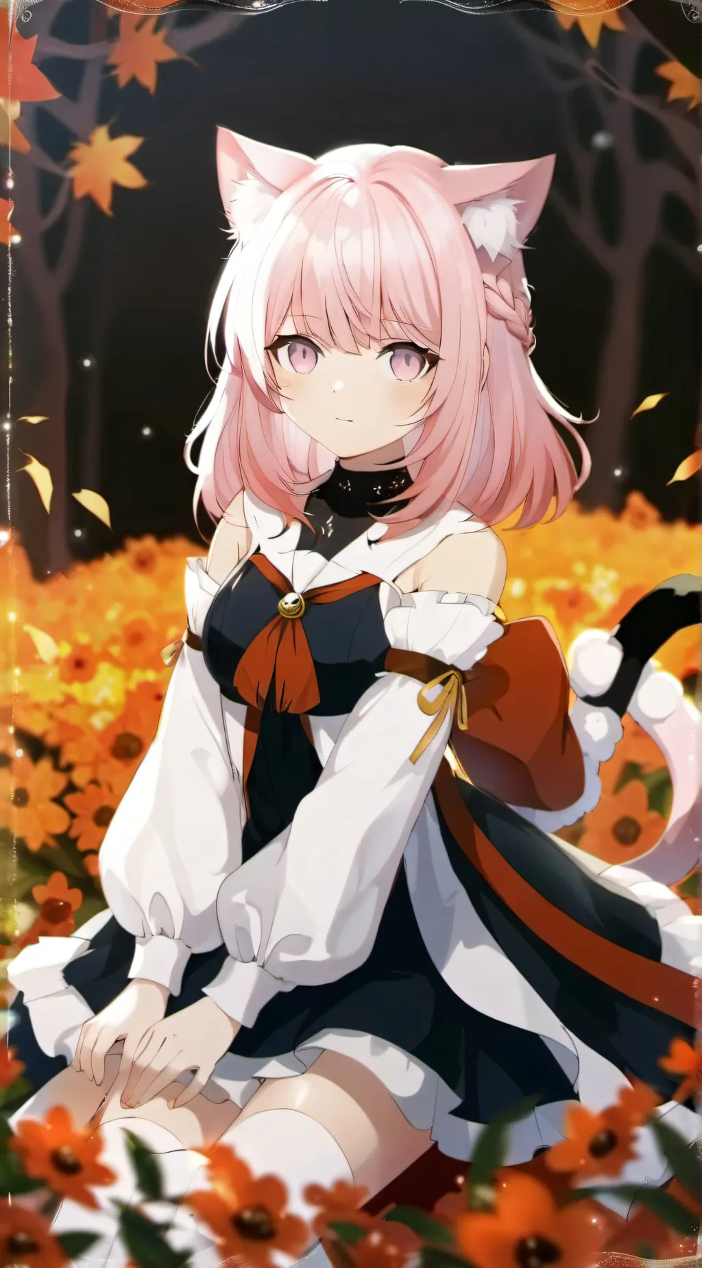 ai character: Cherry background