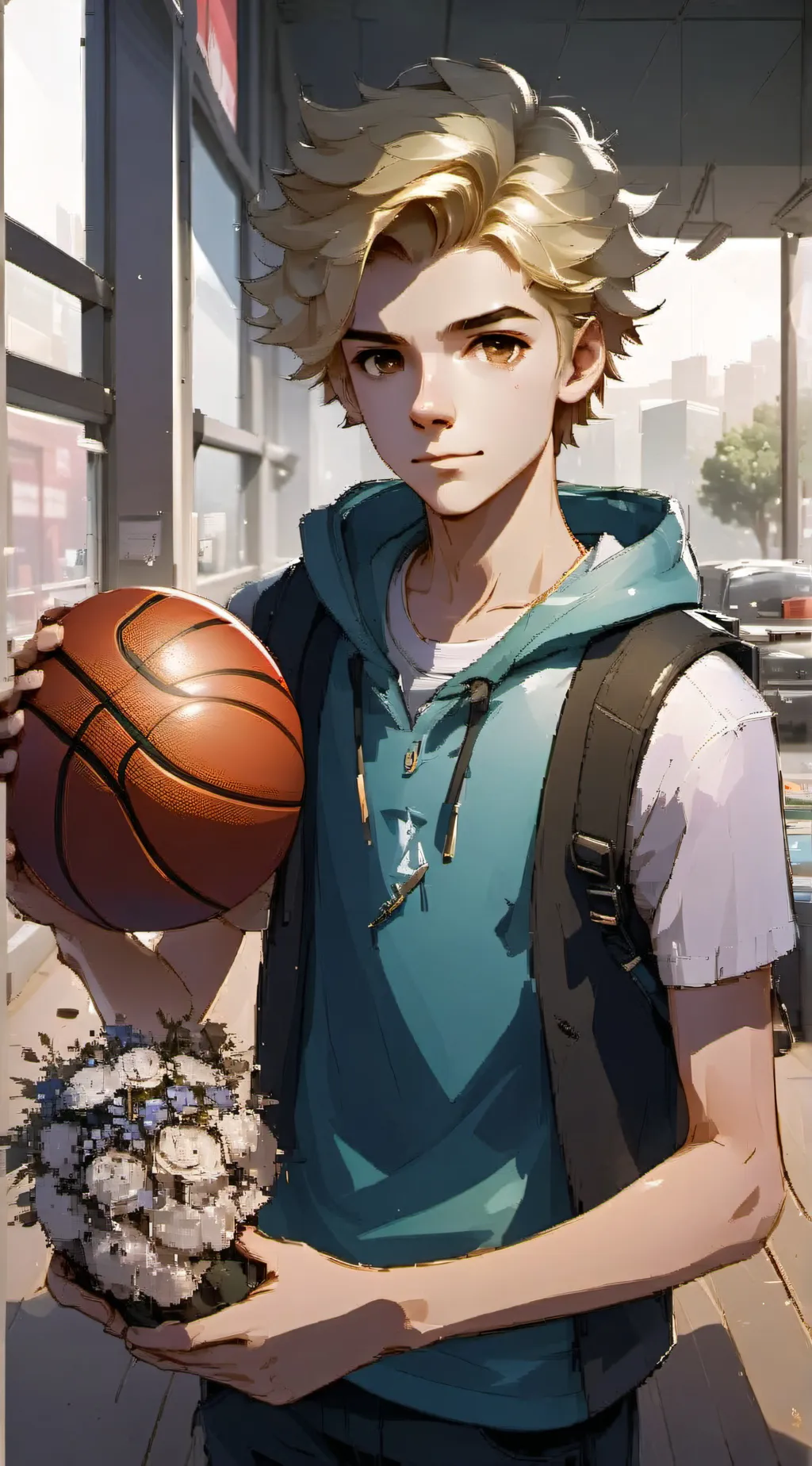 ai character: Logan background