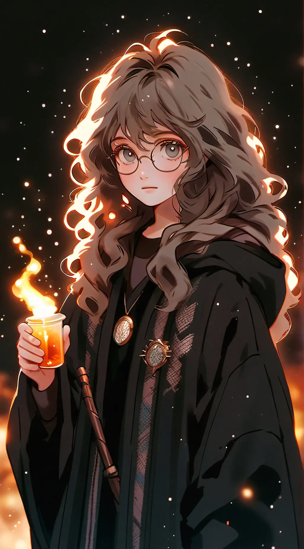 ai character: jaz Granger  background