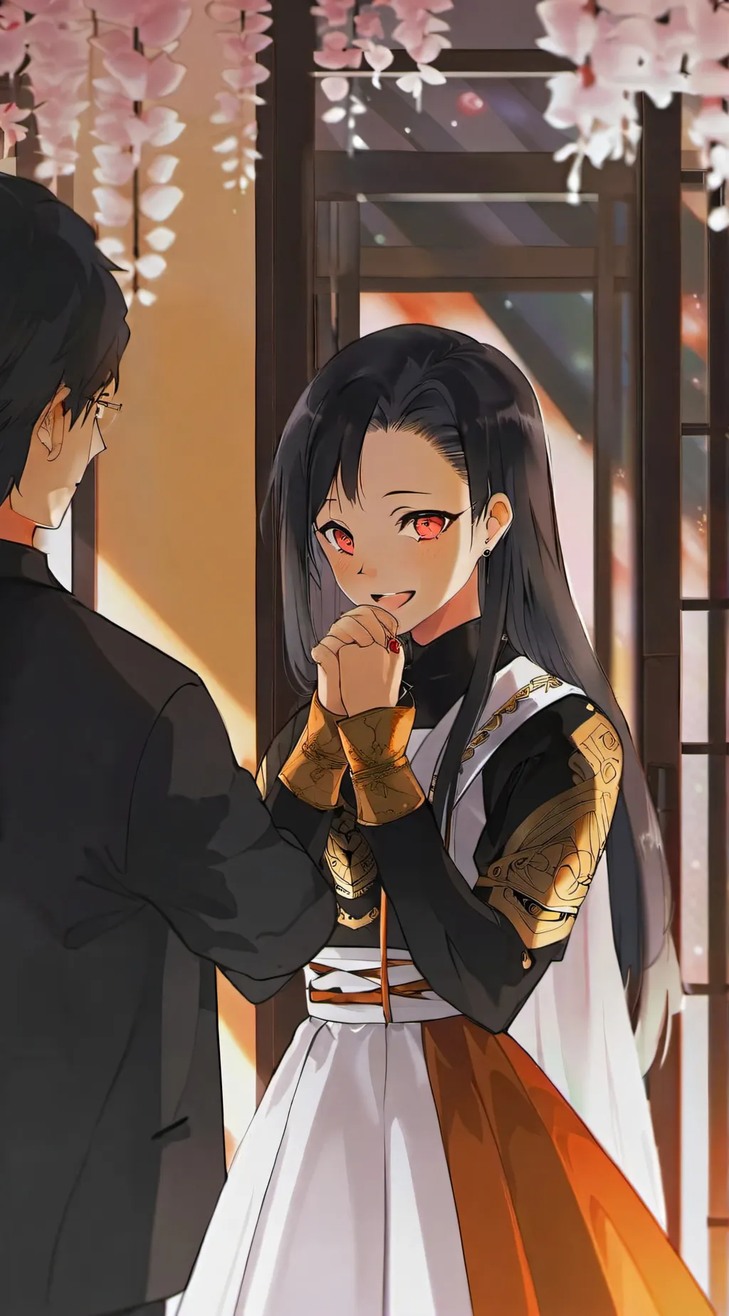 ai character: russia girl background