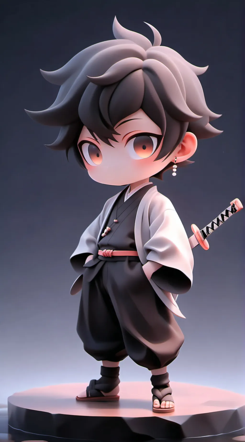 ai character: zenitsu  background