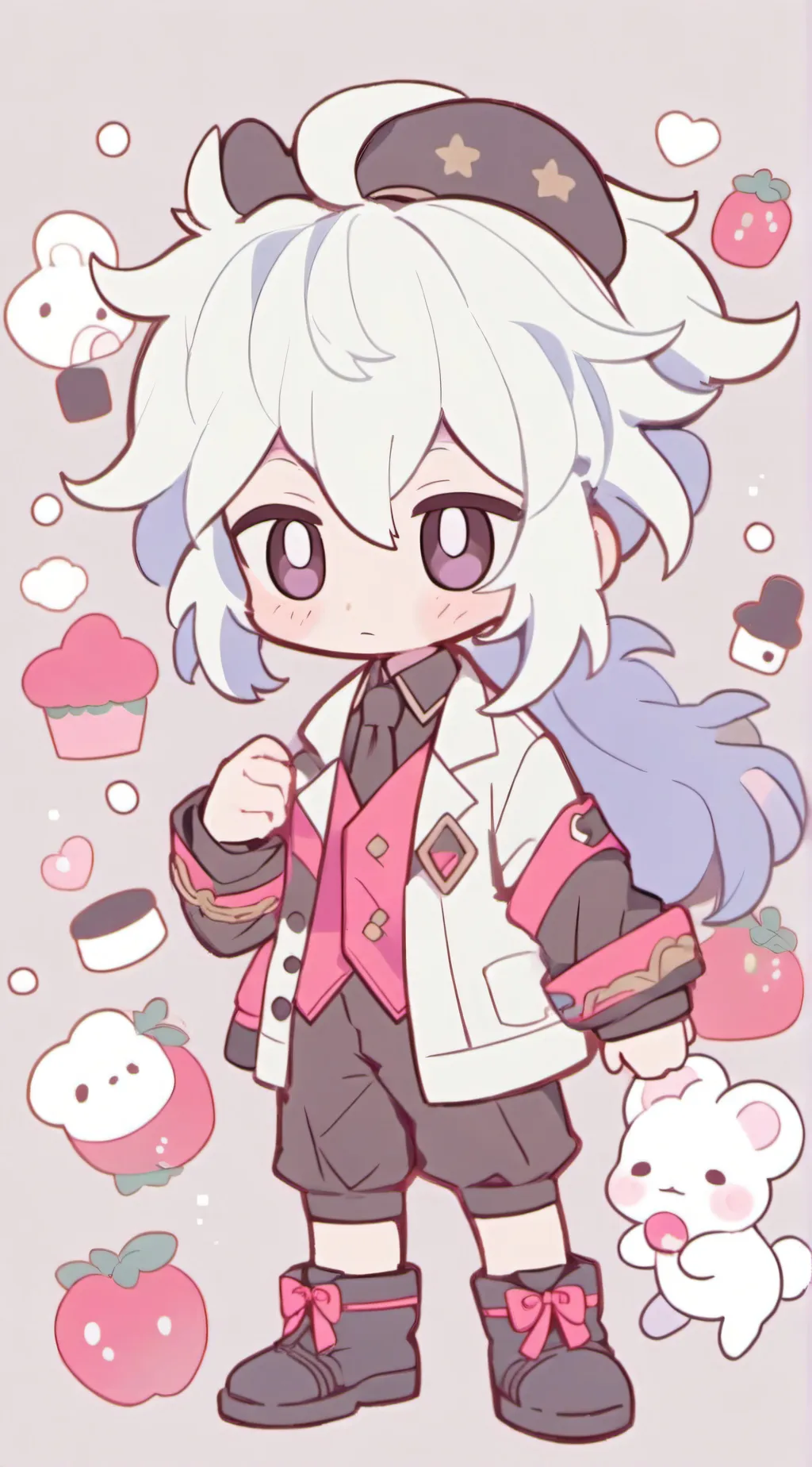 ai character: Angle background