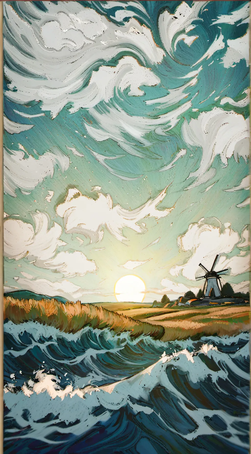 ai character: Earth background