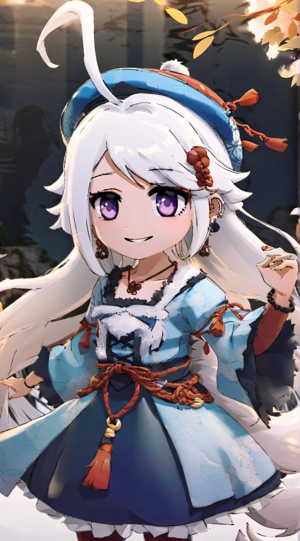 ai character: Mha ball background