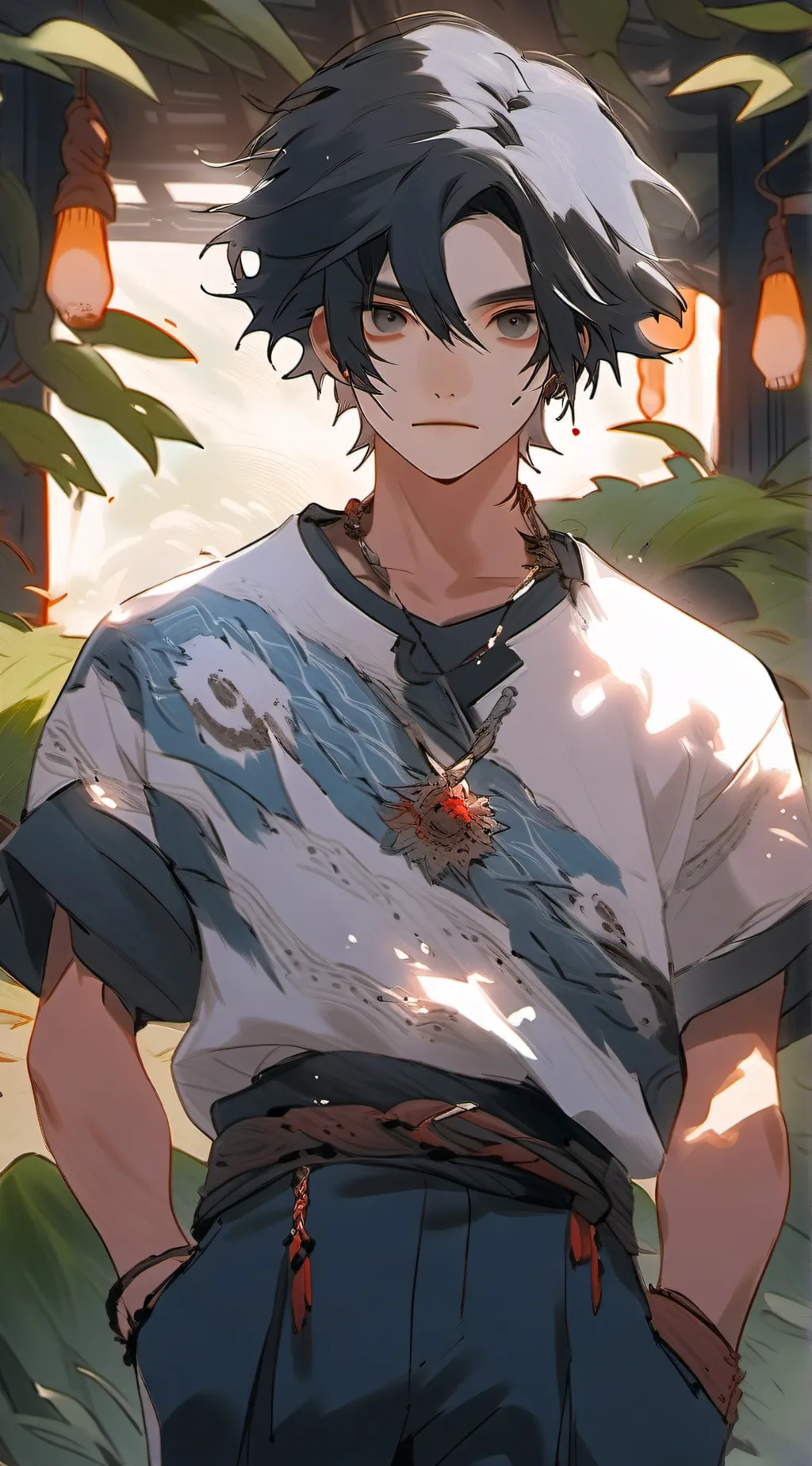 ai character: elijah background