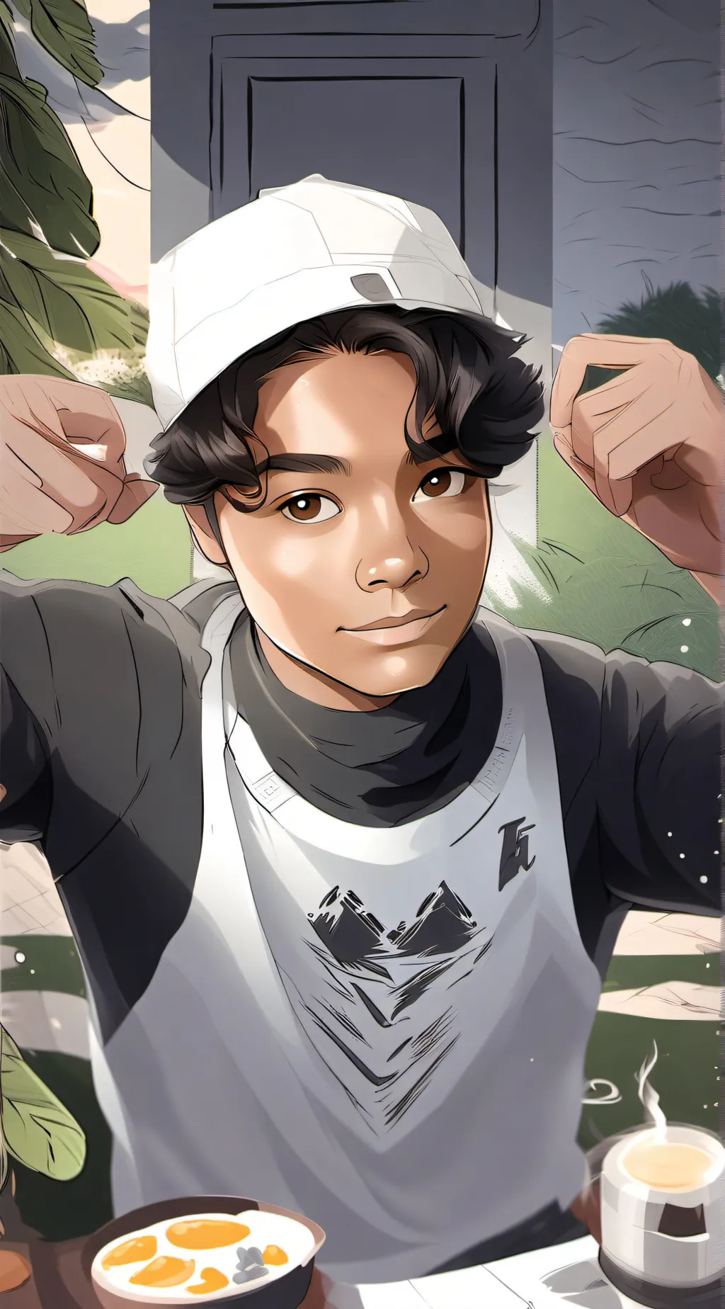 ai character: Jordan  background