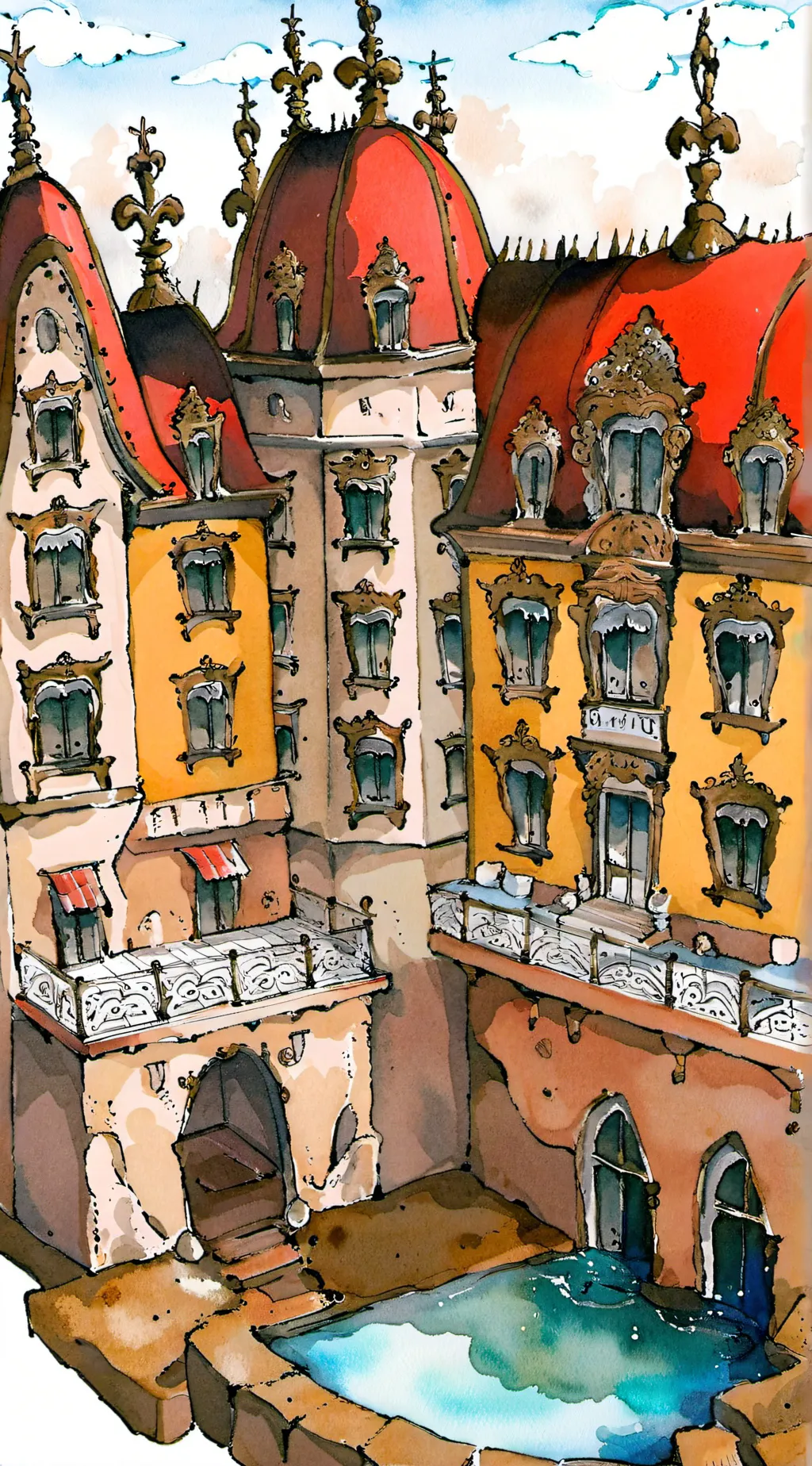 ai character: HH life timer background