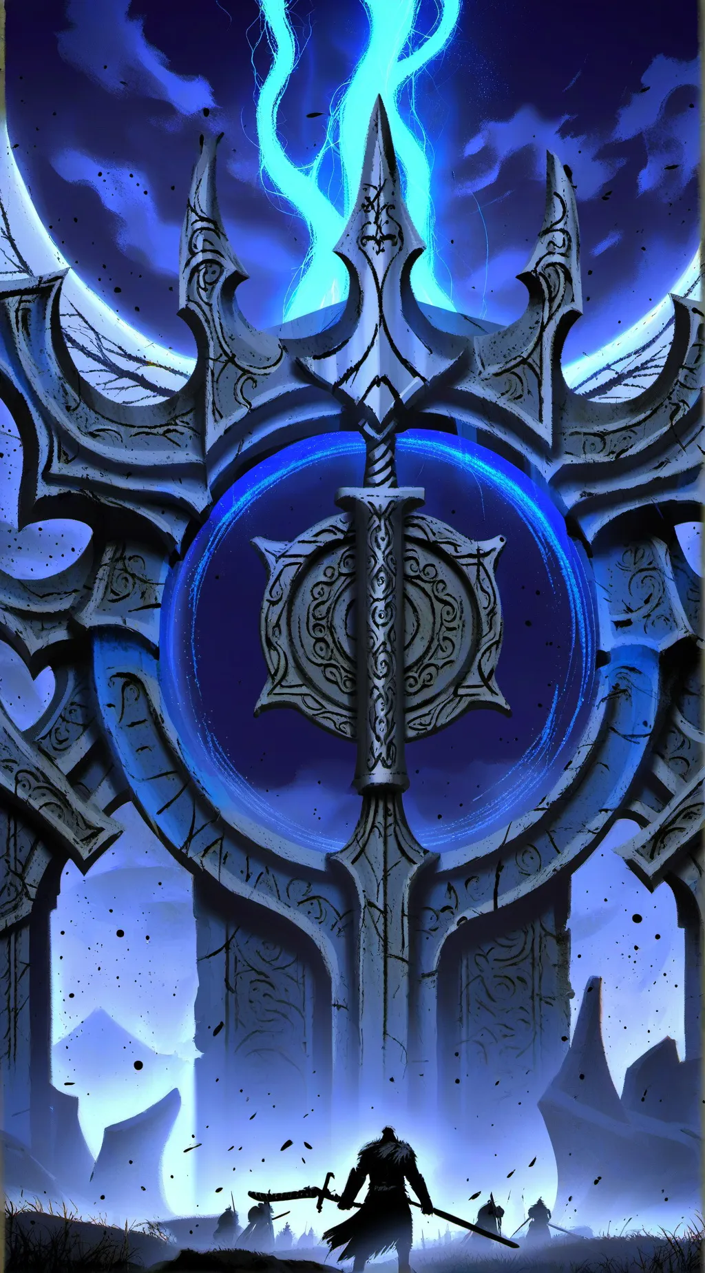 ai character: Elden Ring. background