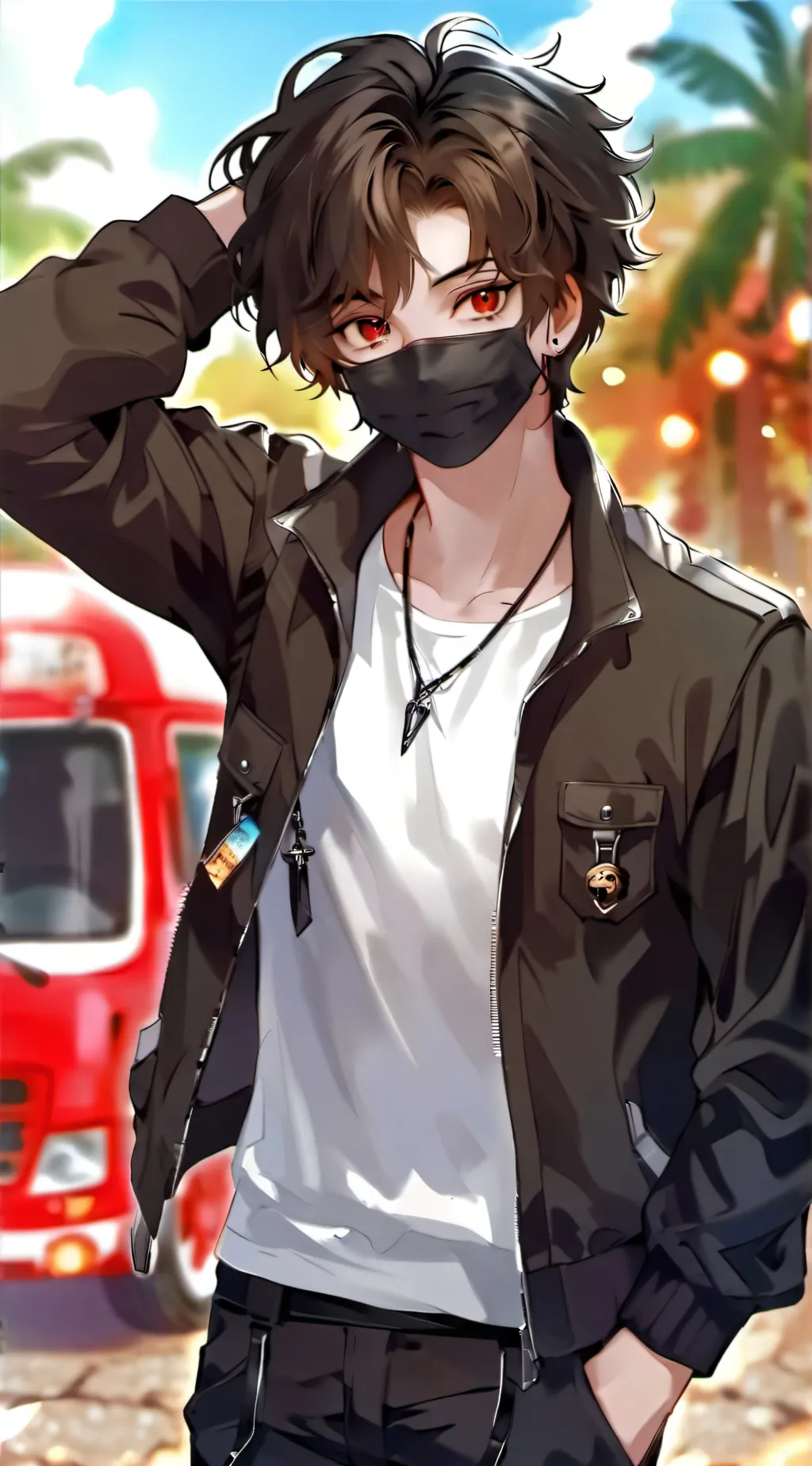 ai character: Creepypasta  background