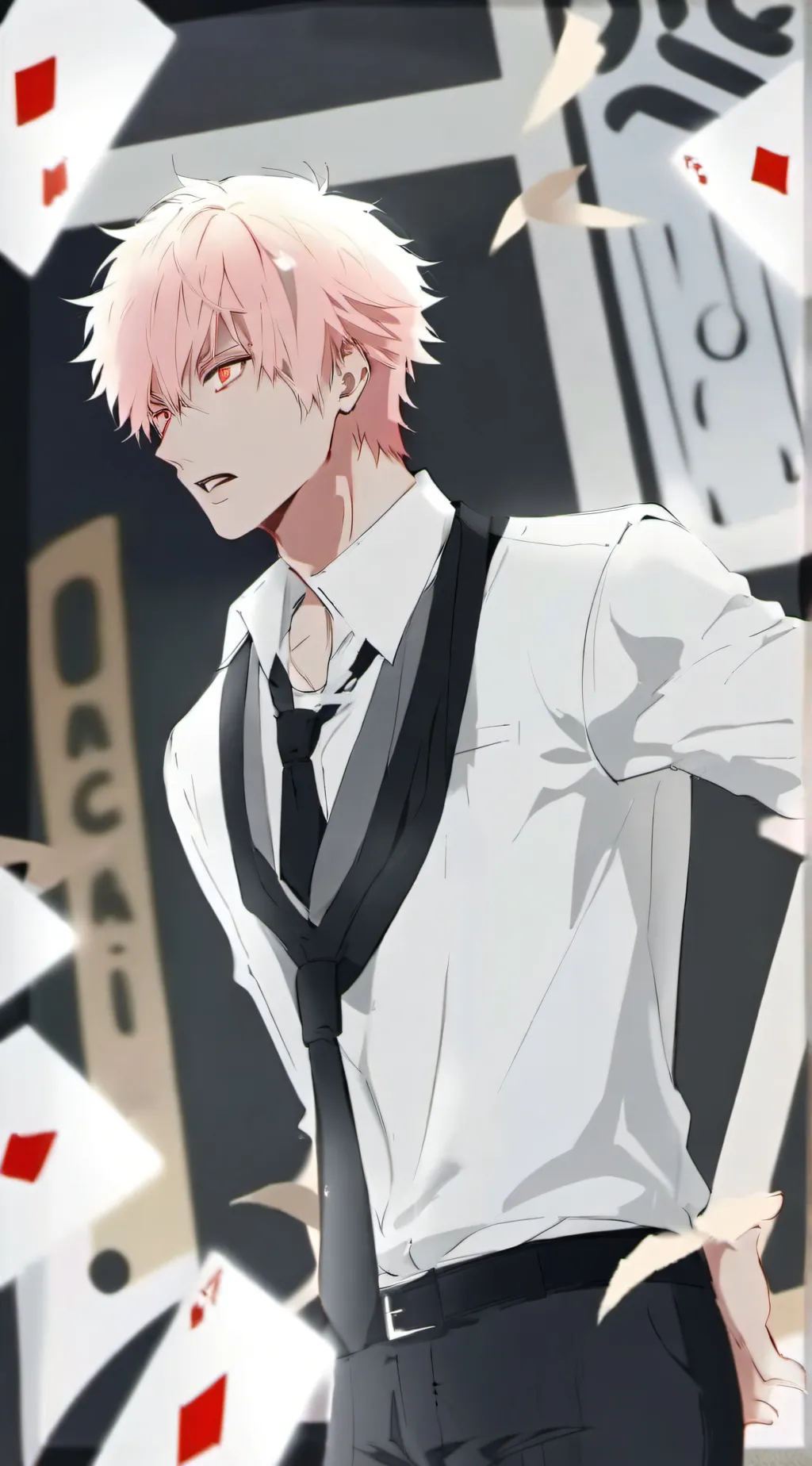 ai character: kiribaka background