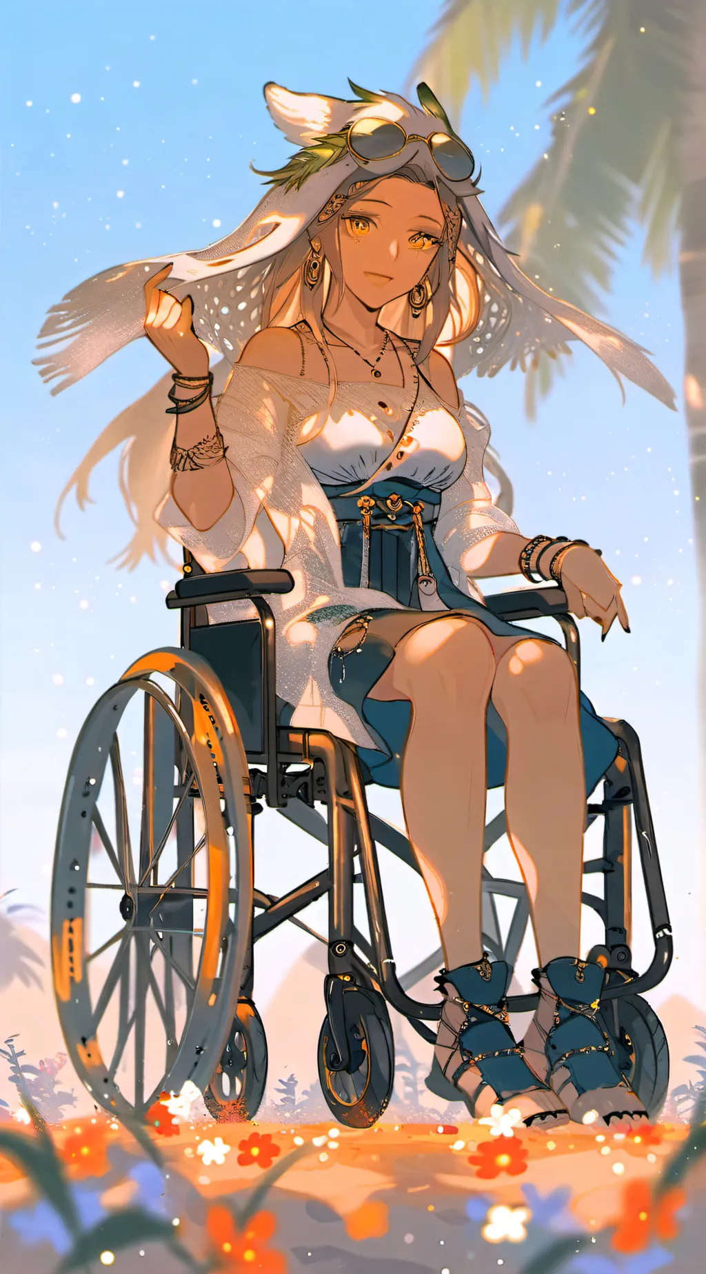 ai character: roselily background