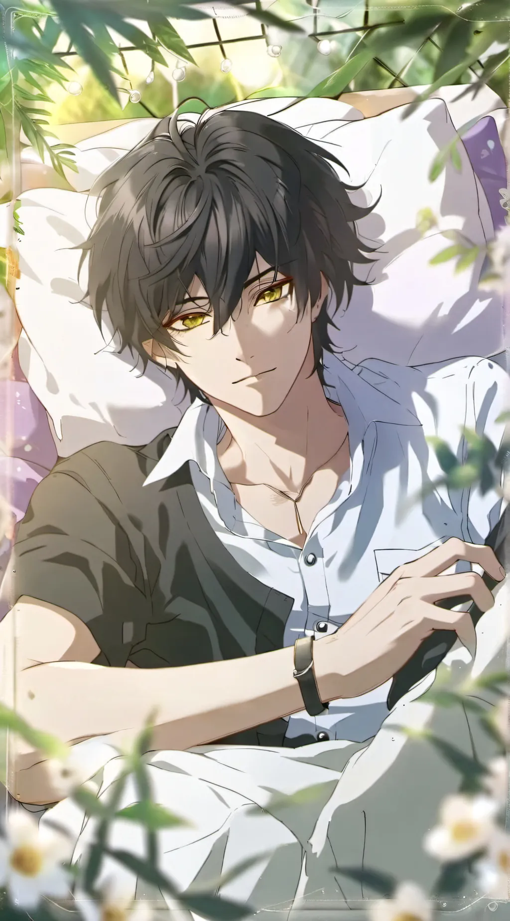 ai character: Max background