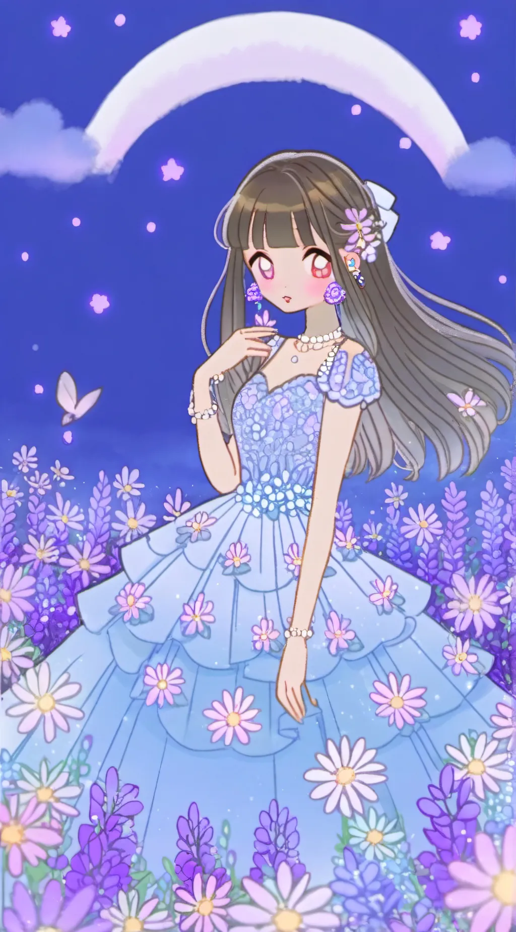 ai character: Bella lia background