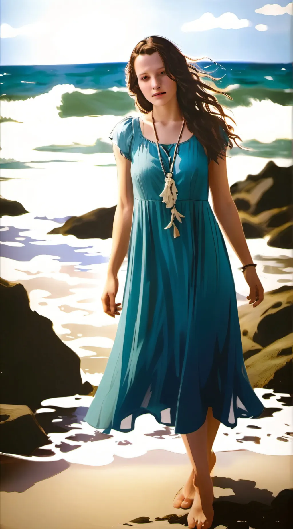 ai character: Scarlett~ background