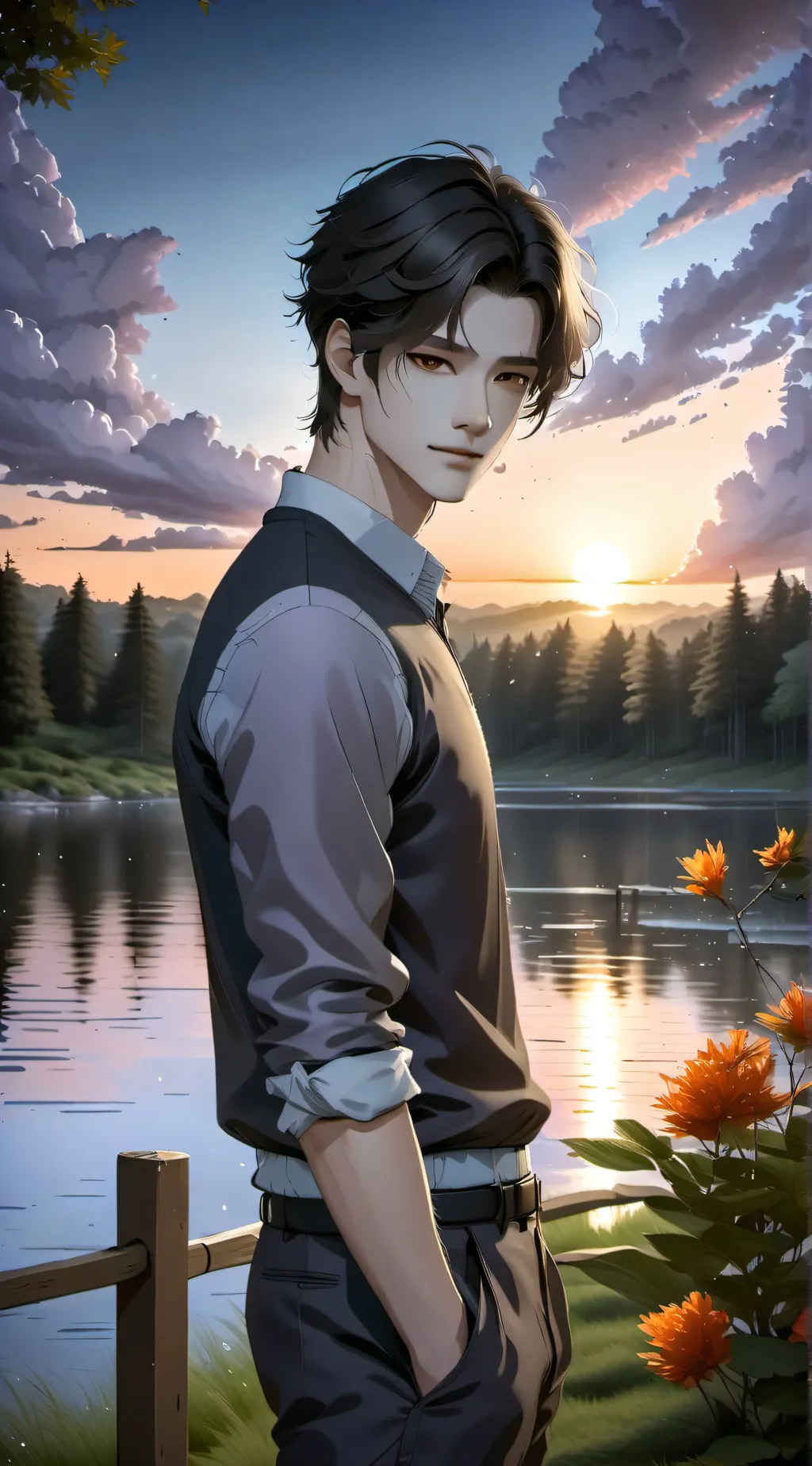 ai character: kyle background