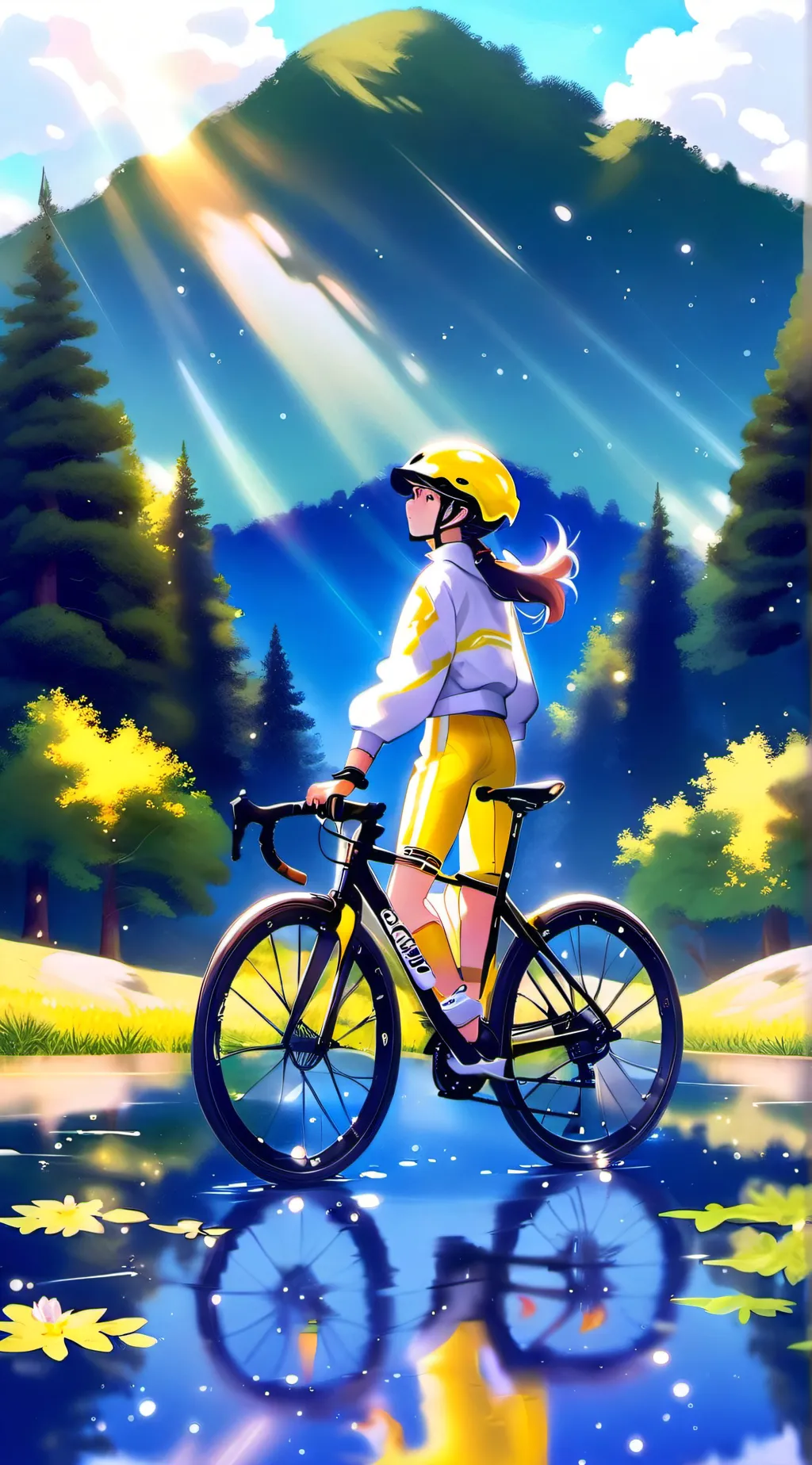 ai character: Maya background