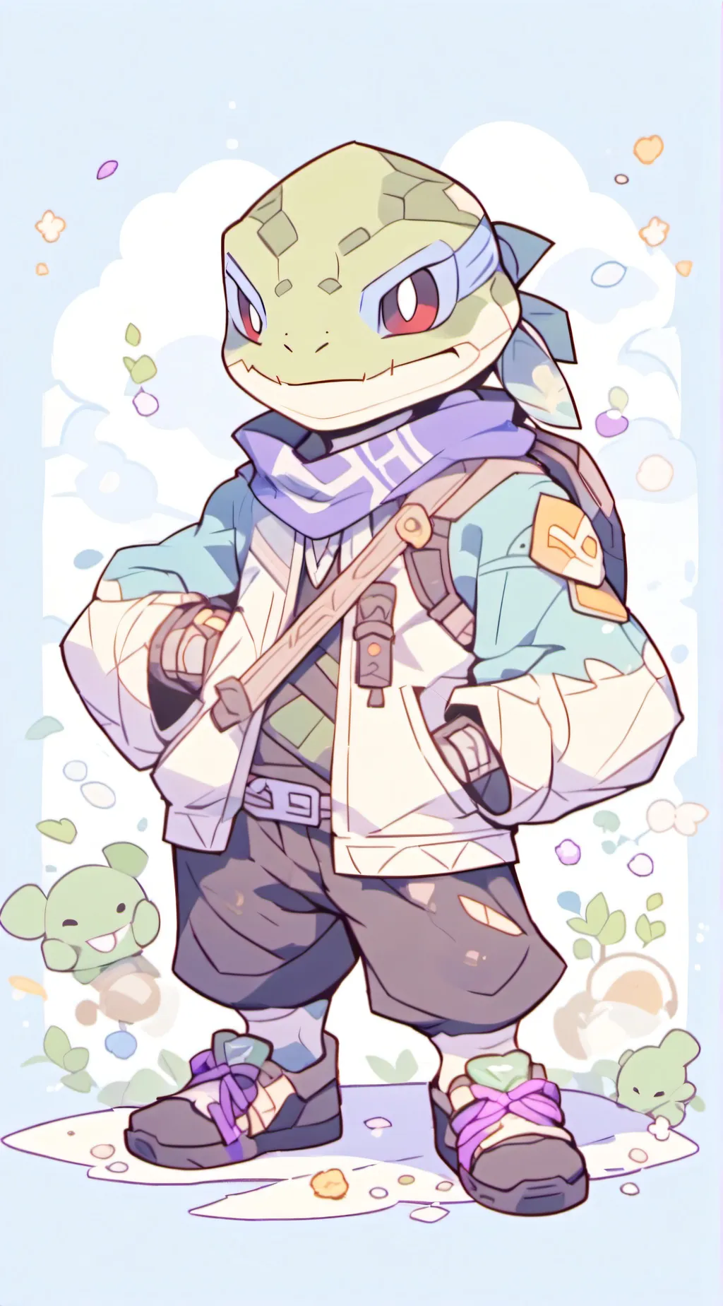 ai character: rottmnt school 2 background