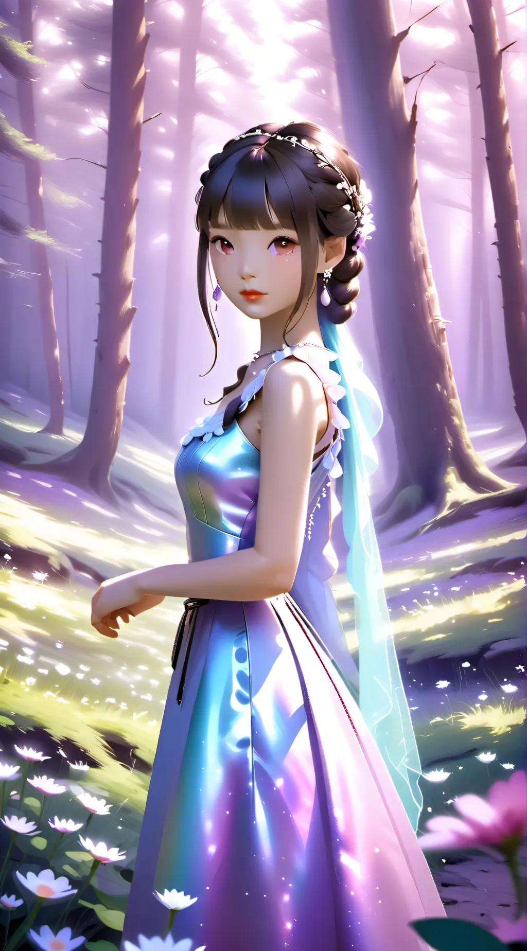 ai character: Iris background