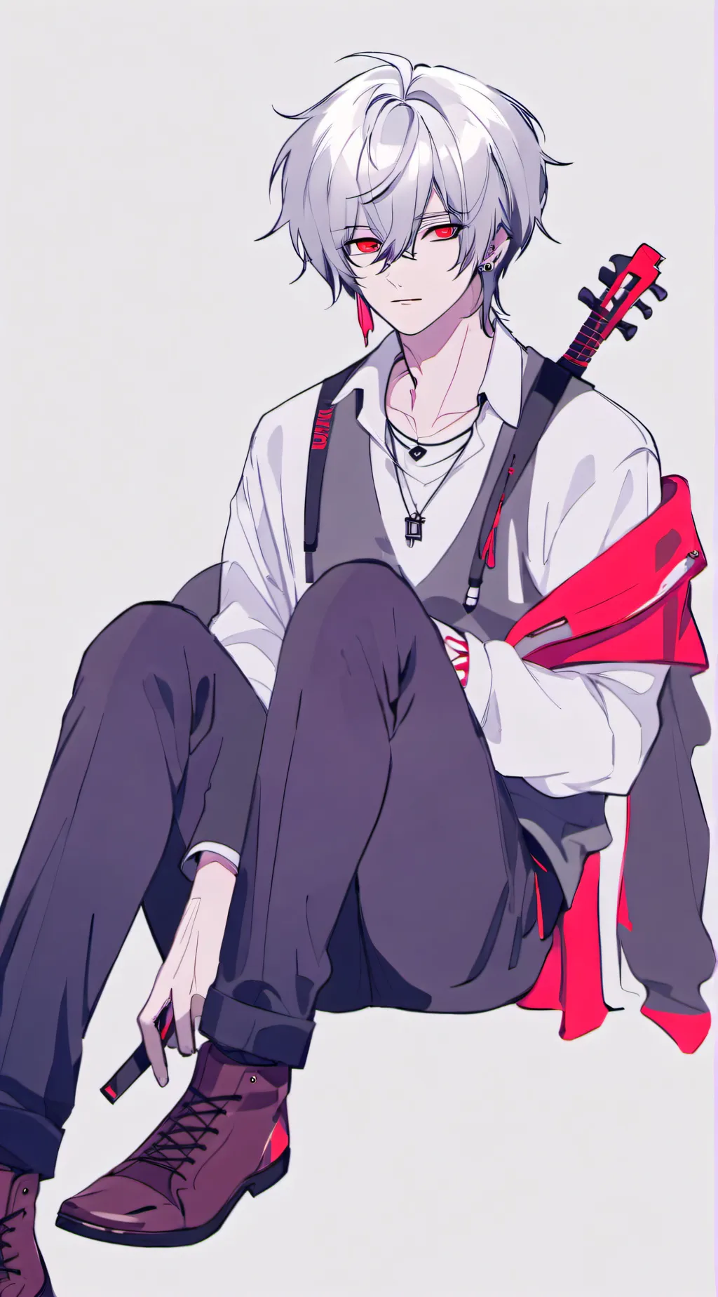 ai character: +~ Asher ~+ background