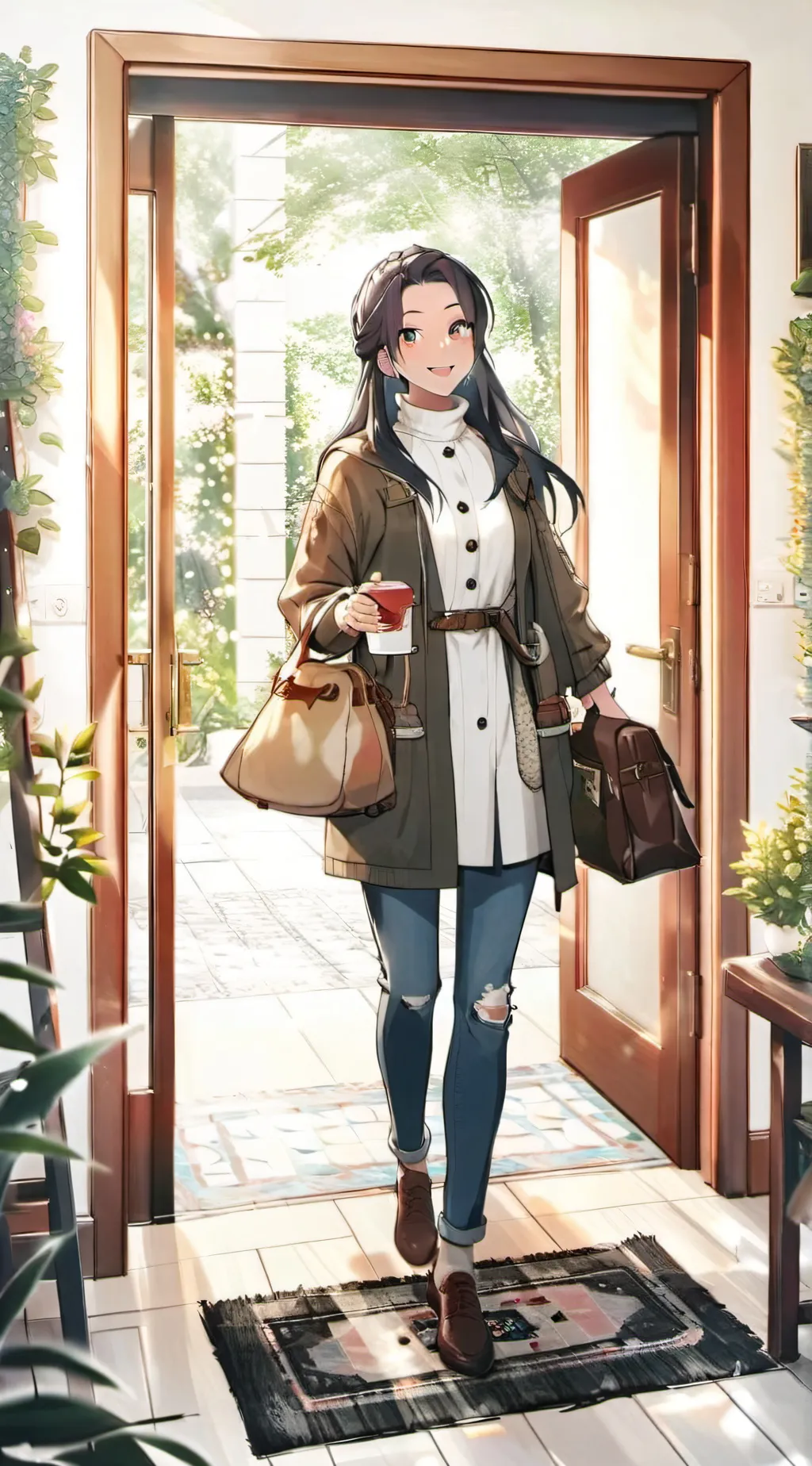 ai character: kayla background