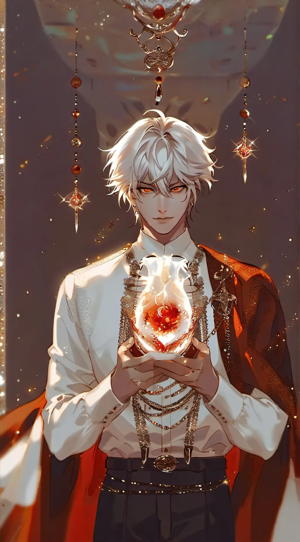 ai character: Boss background