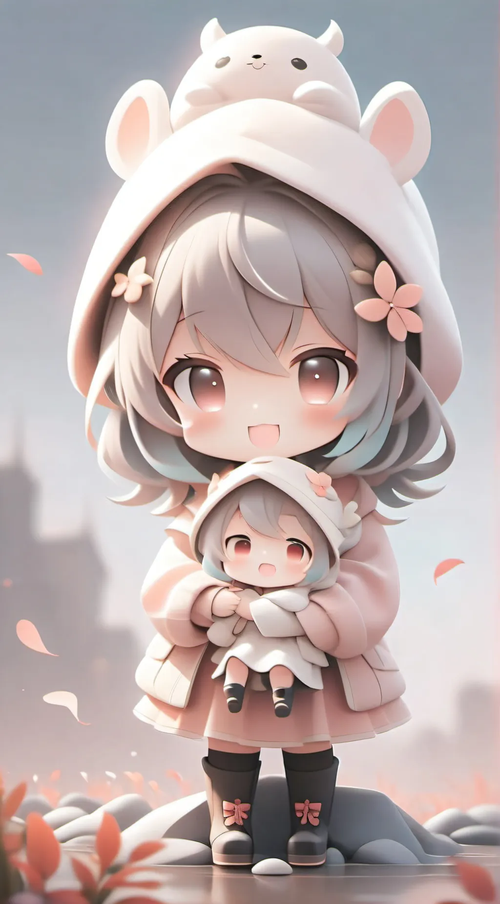 ai character: Emmi✨ background