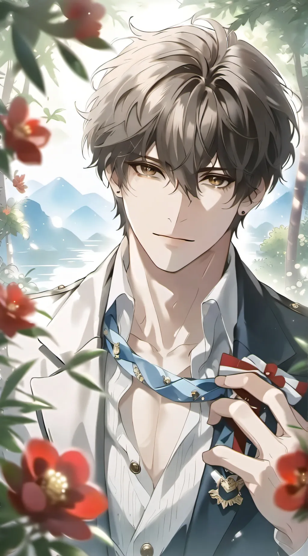 ai character: Nicholas. background