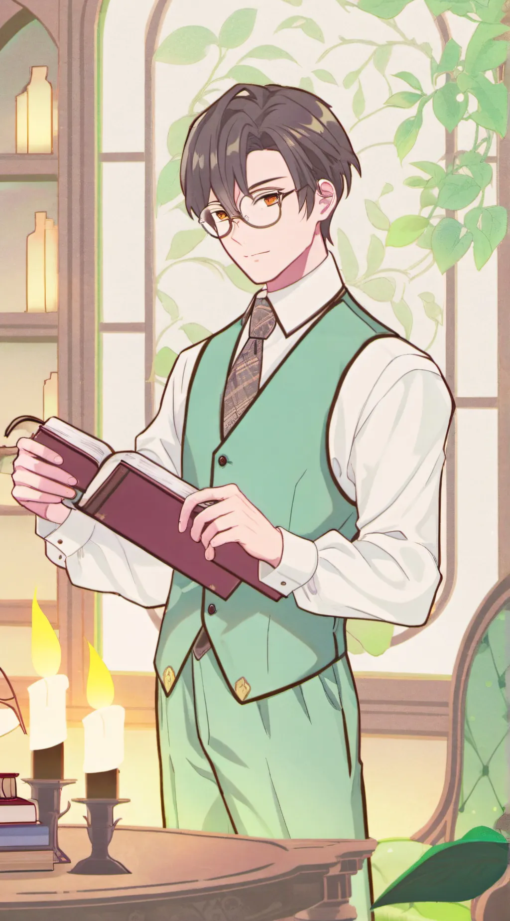 ai character: Noah❤️ background