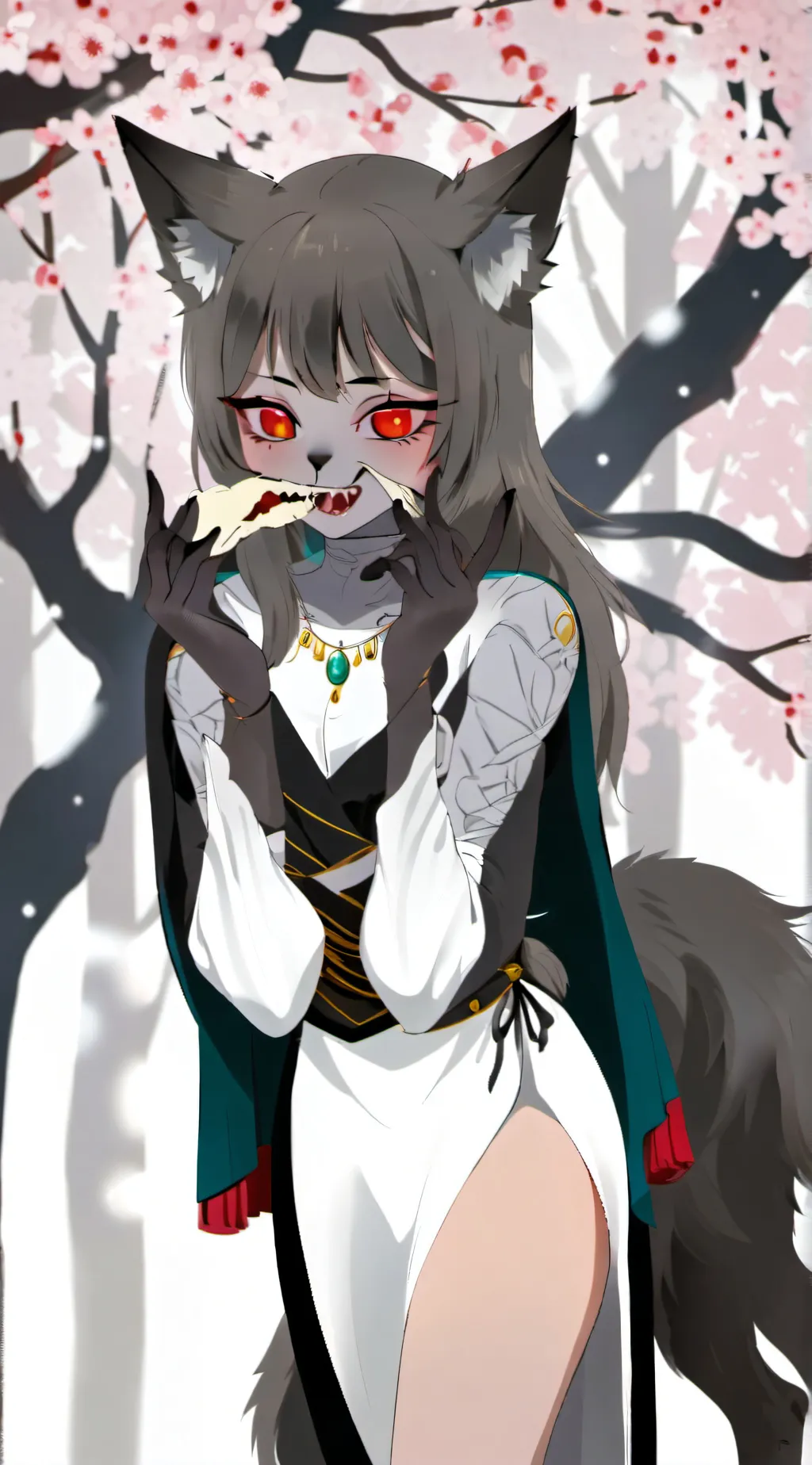 ai character: transformed by nec background