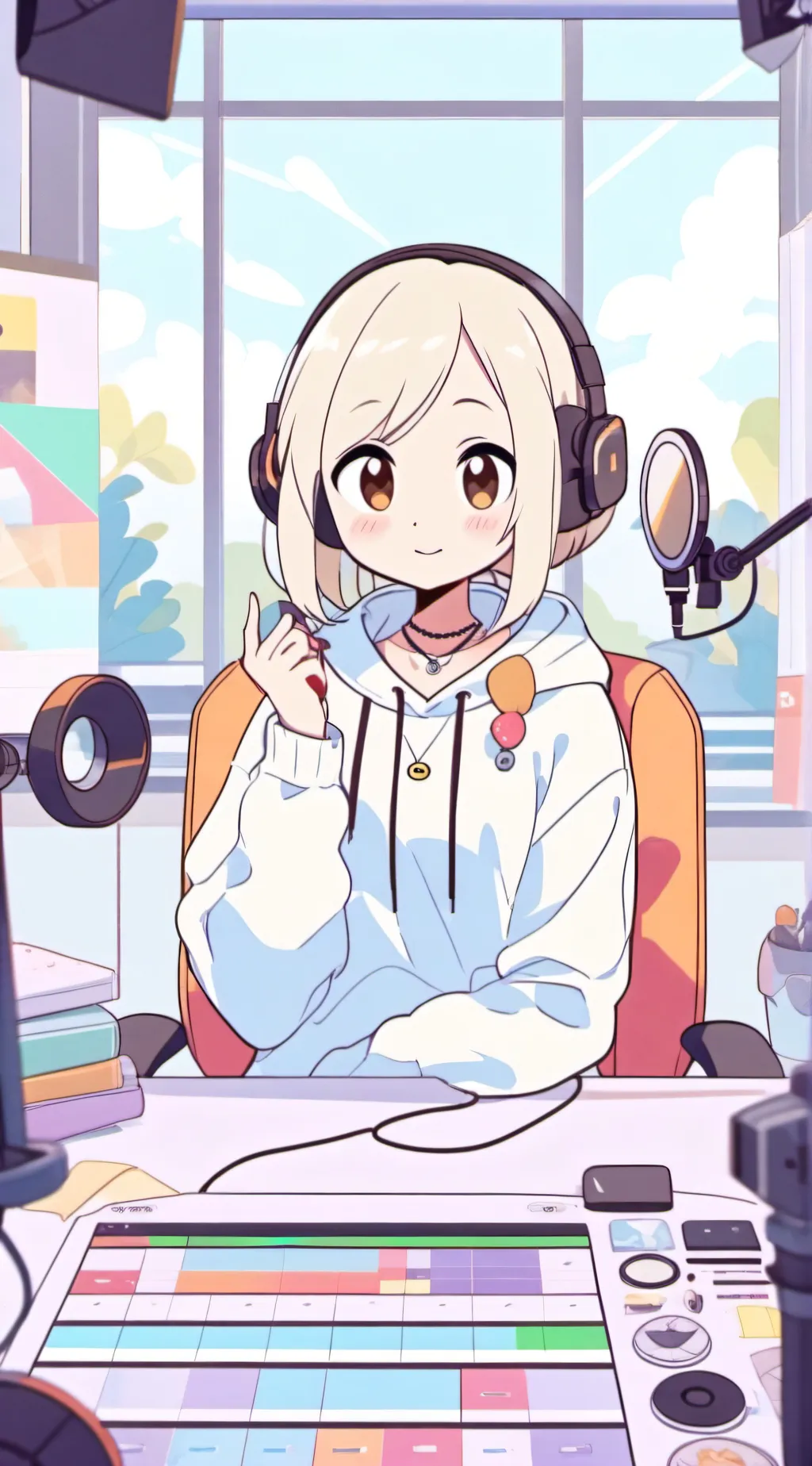 ai character: Leyni background