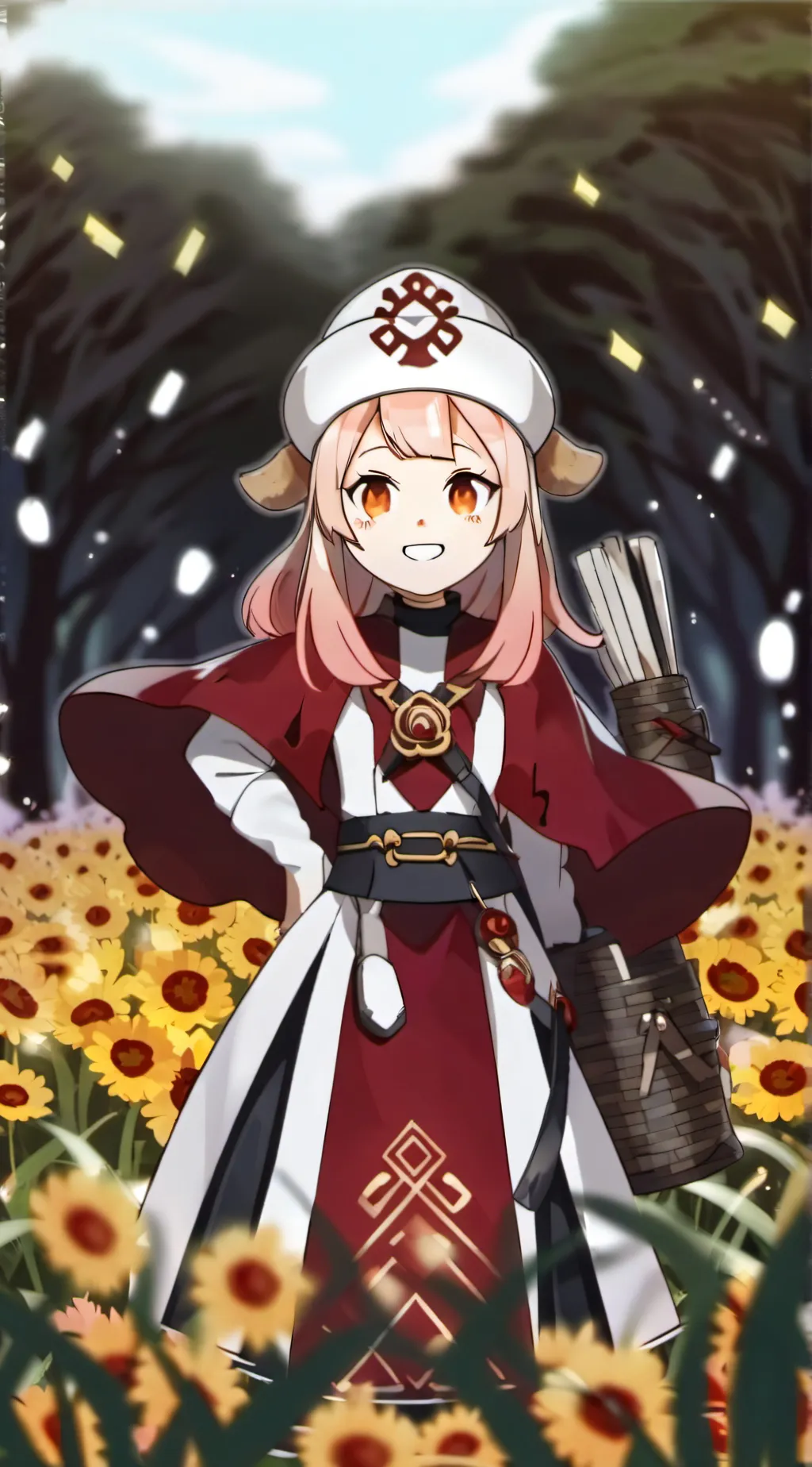 ai character: floople background